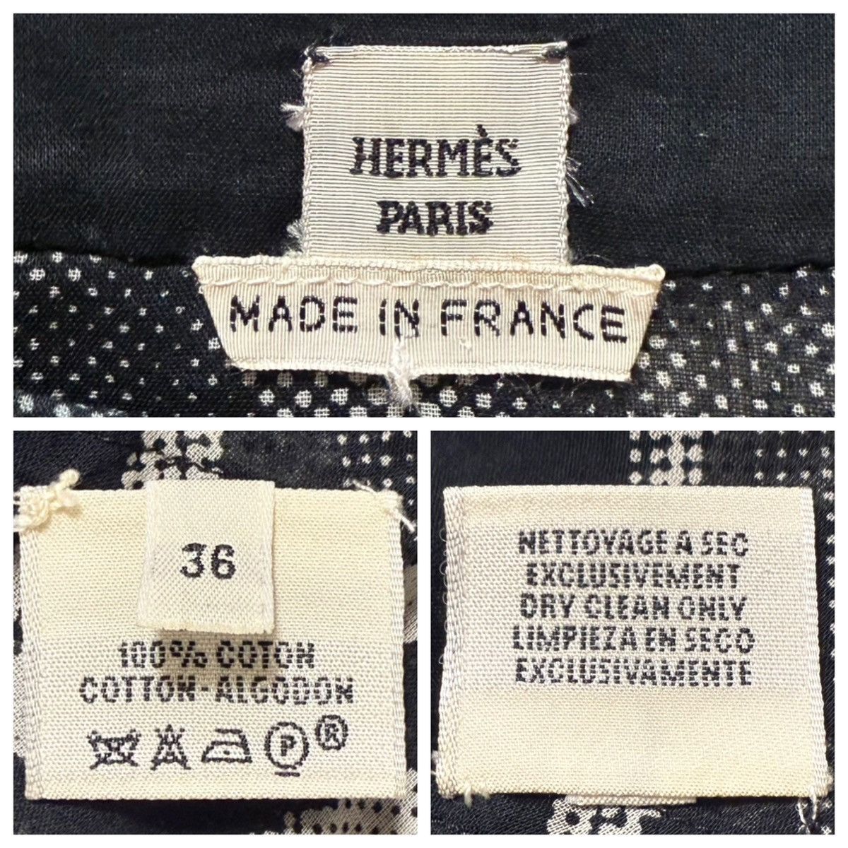 Hermes Authentic good condition Hermès floral print cotton dress 36 Size XS / US 0-2 / IT 36-38 - 2 Thumbnail