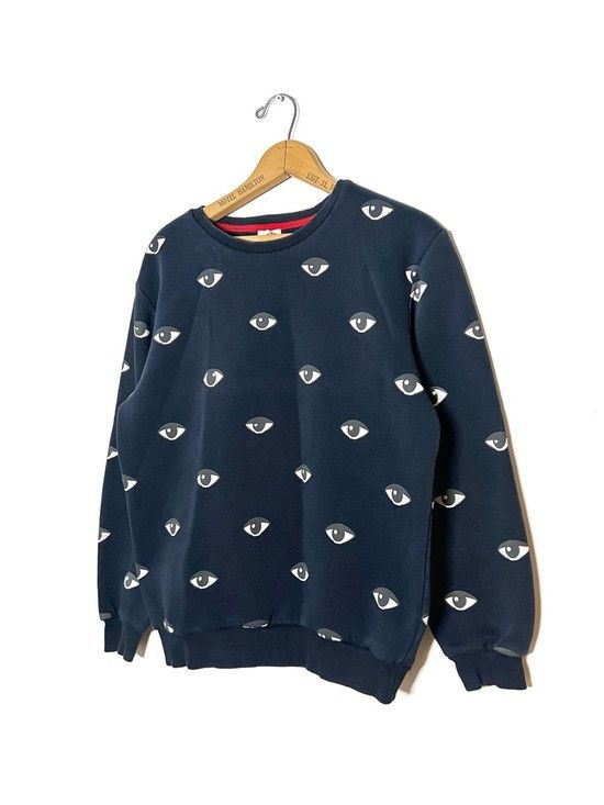 Kenzo Kenzo | All Over Eyes Sweater Size L / US 10 / IT 46 - 5 Thumbnail
