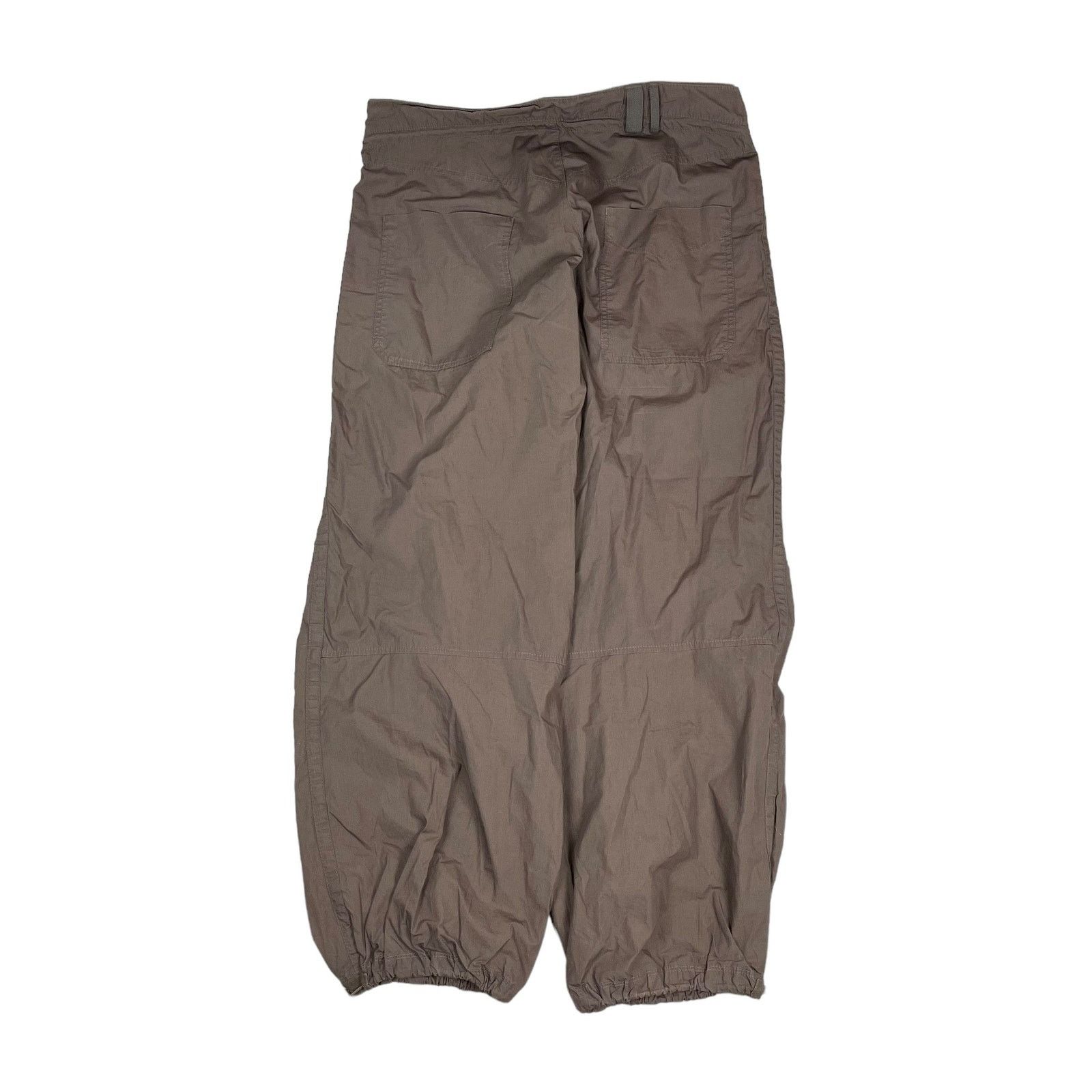 Nike × Vintage Nike Women's Brown Mid-Rise Baggy Drill Track Pants Large Size 27" / US 4 / IT 40 - 7 Thumbnail