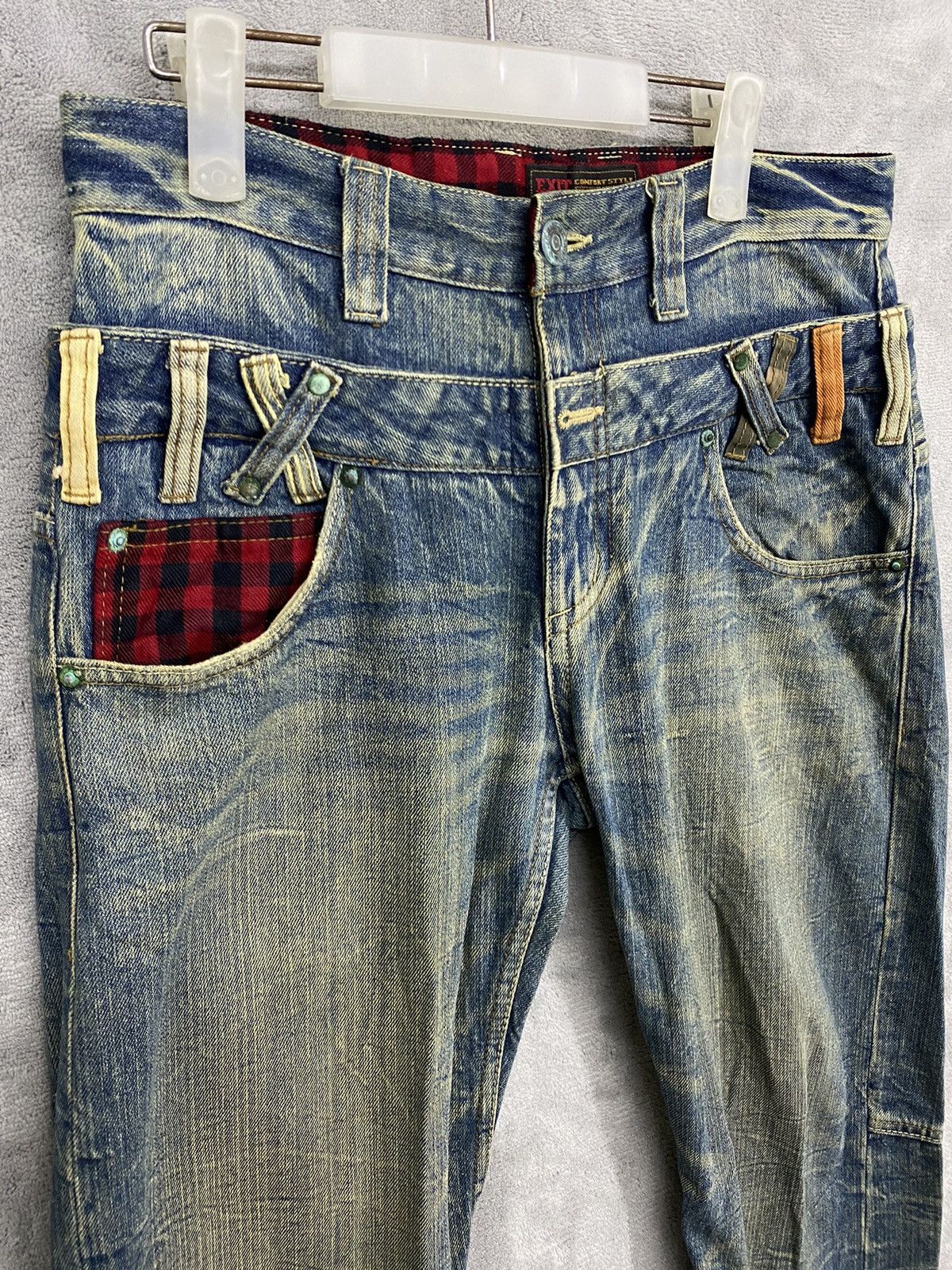 Hysteric Glamour ⚡️Vintage Exit Comfort Flared Jean Ispired Junya Watanabe Size US 32 / EU 48 - 6 Thumbnail