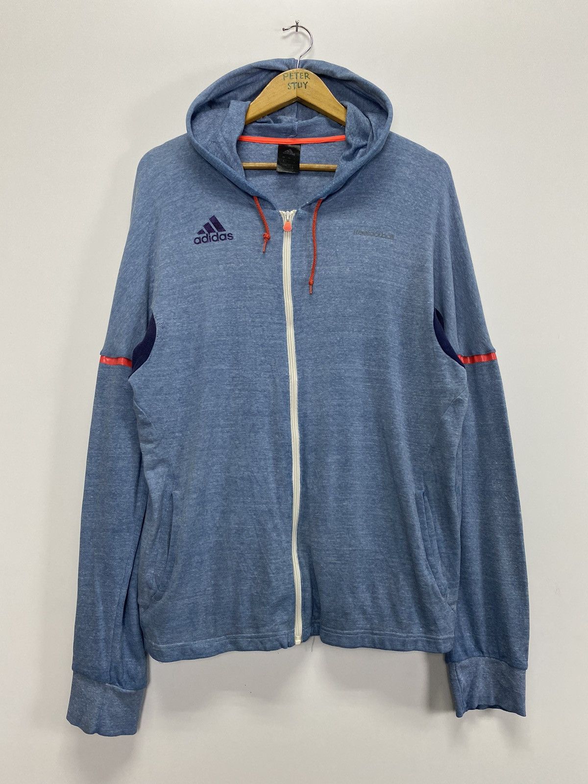 Adidas × Vintage Adidas hoodies Size US M / EU 48-50 / 2 - 2 Thumbnail