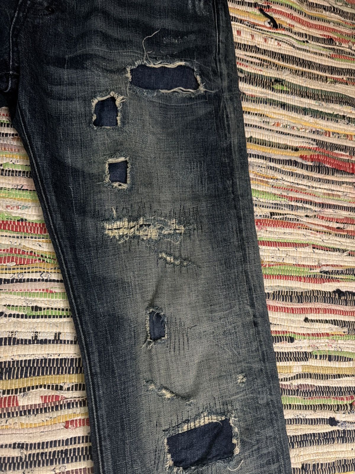 Prps Indigo Repair Denim Size US 32 / EU 48 - 7 Thumbnail
