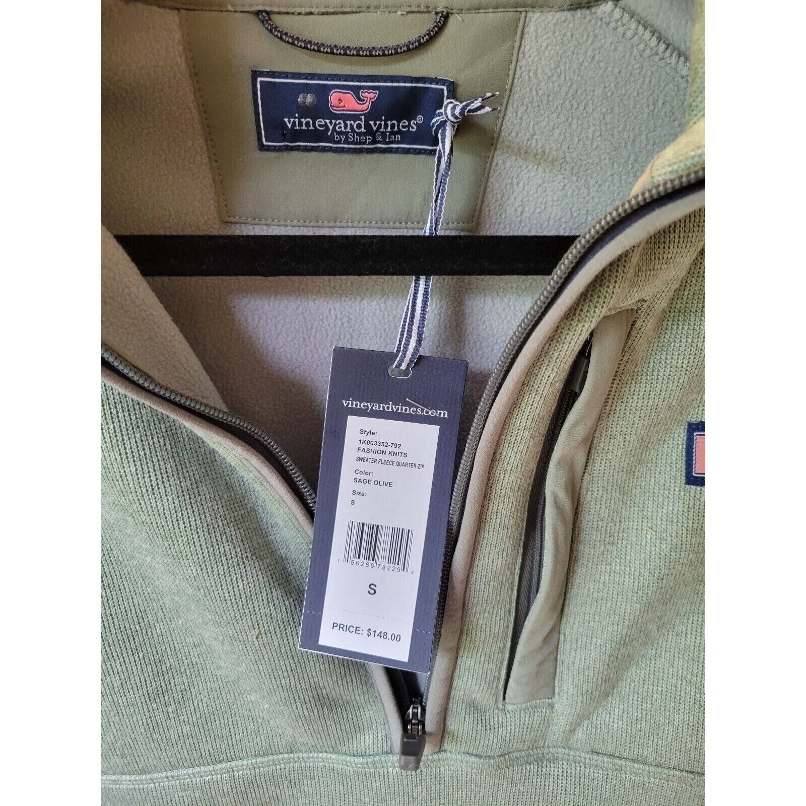 Vineyard Vines Nwt Sz small vineyard vines marthas vineyard fleece pullover Size US S / EU 44-46 / 1 - 4 Thumbnail