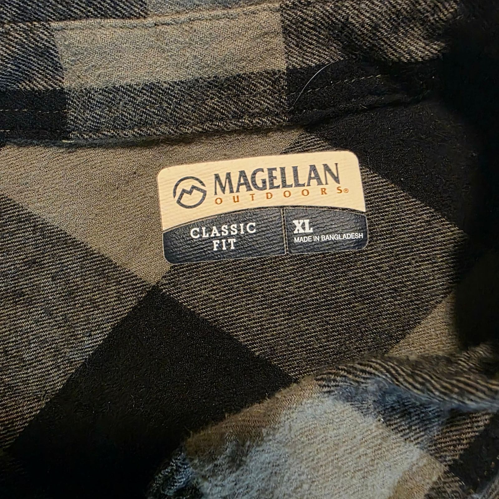 Other Magellan Outdoors Flannel XL Classic Green / Black Plaid Size US XL / EU 56 / 4 - 4 Thumbnail