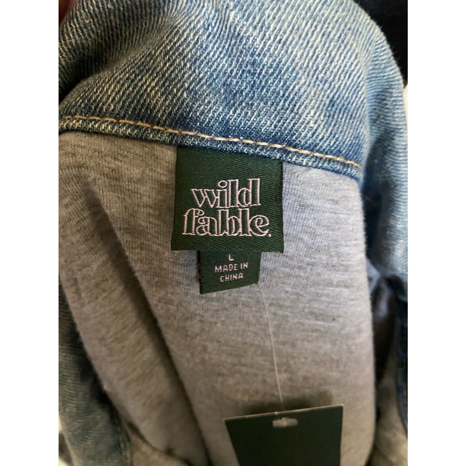 Other Wild Fable Womens Juniors Jacket Size Large Solid Sherpa NEW Size L / US 10 / IT 46 - 4 Thumbnail
