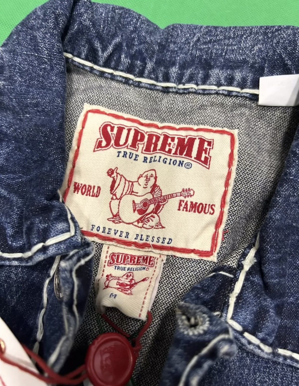 Supreme × True Religion Supreme true religion denim trucker Jacket Size US M / EU 48-50 / 2 - 3 Thumbnail