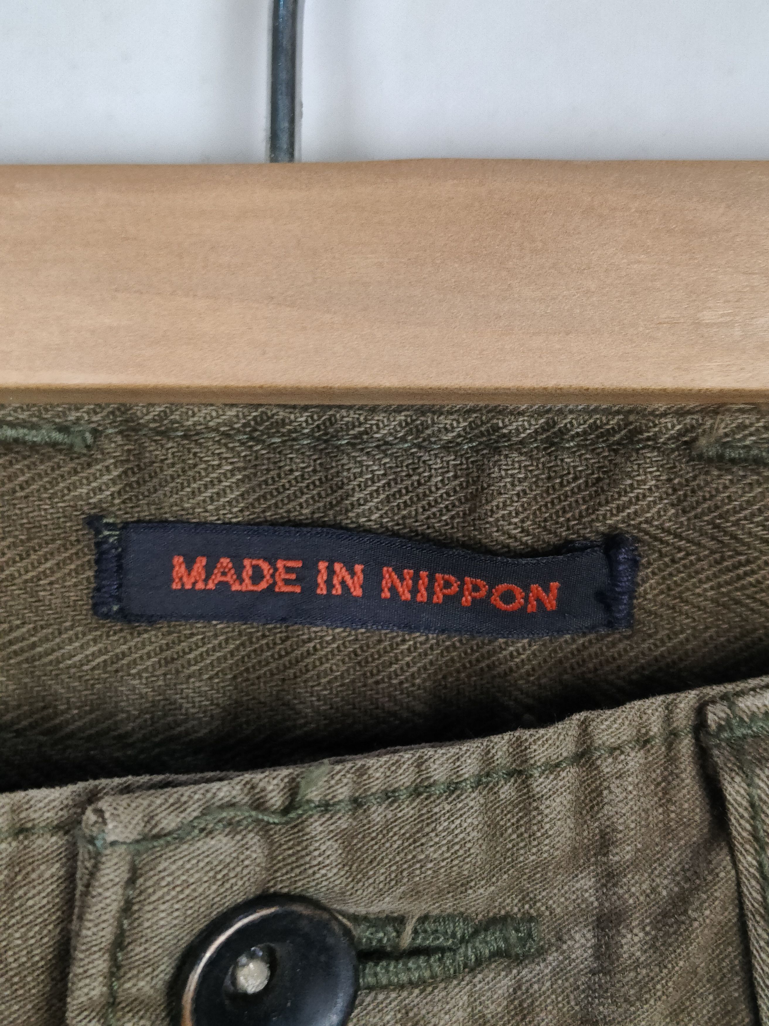 Beauty Beast × If Six Was Nine × Japanese Brand 💥Flare💥Vintage 90s Surplus Nippon Tactical Bondage Cargo Size US 29 - 4 Thumbnail