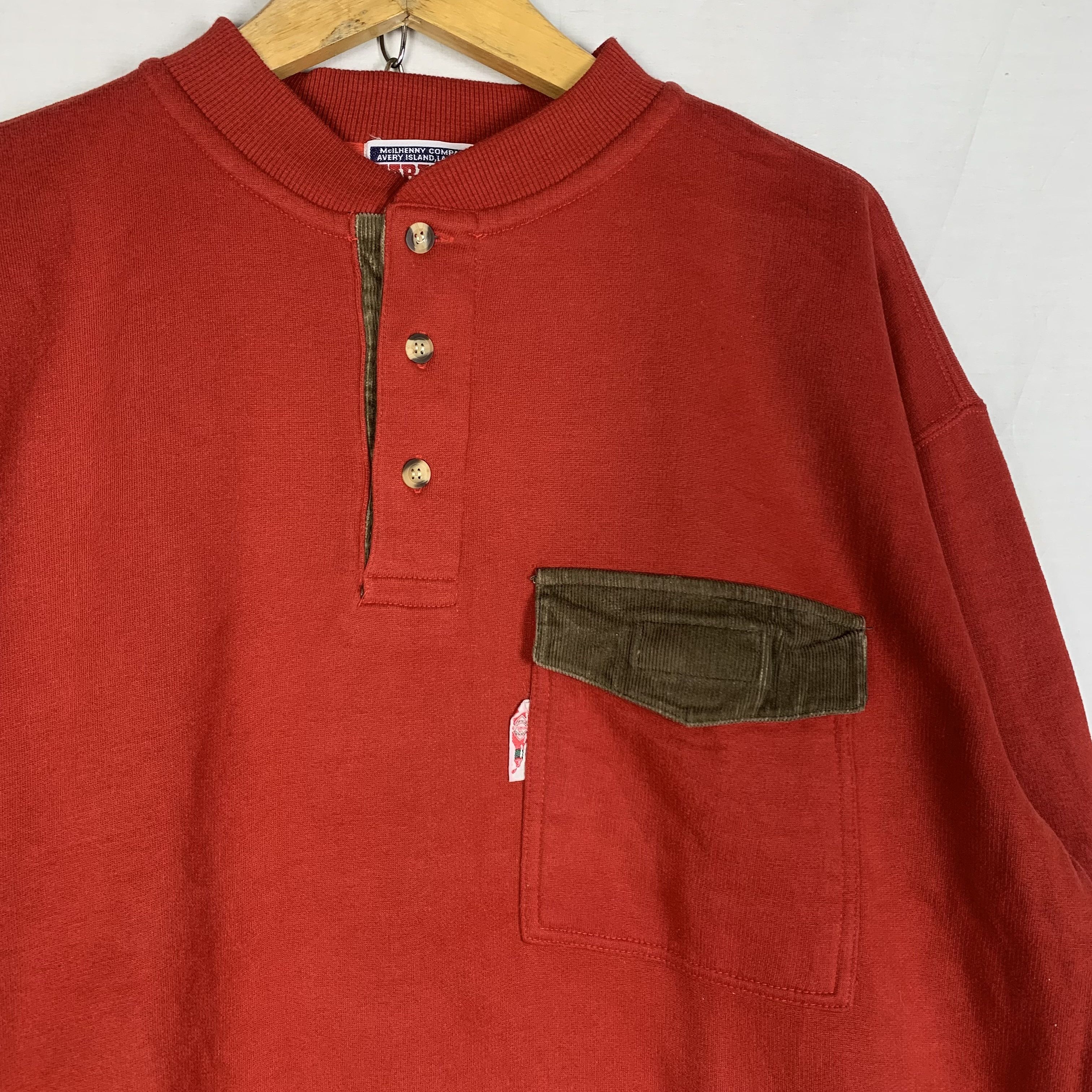 Vintage Vintage 90s Tabasco Sweatshirt Crewneck Size US L / EU 52-54 / 3 - 4 Thumbnail