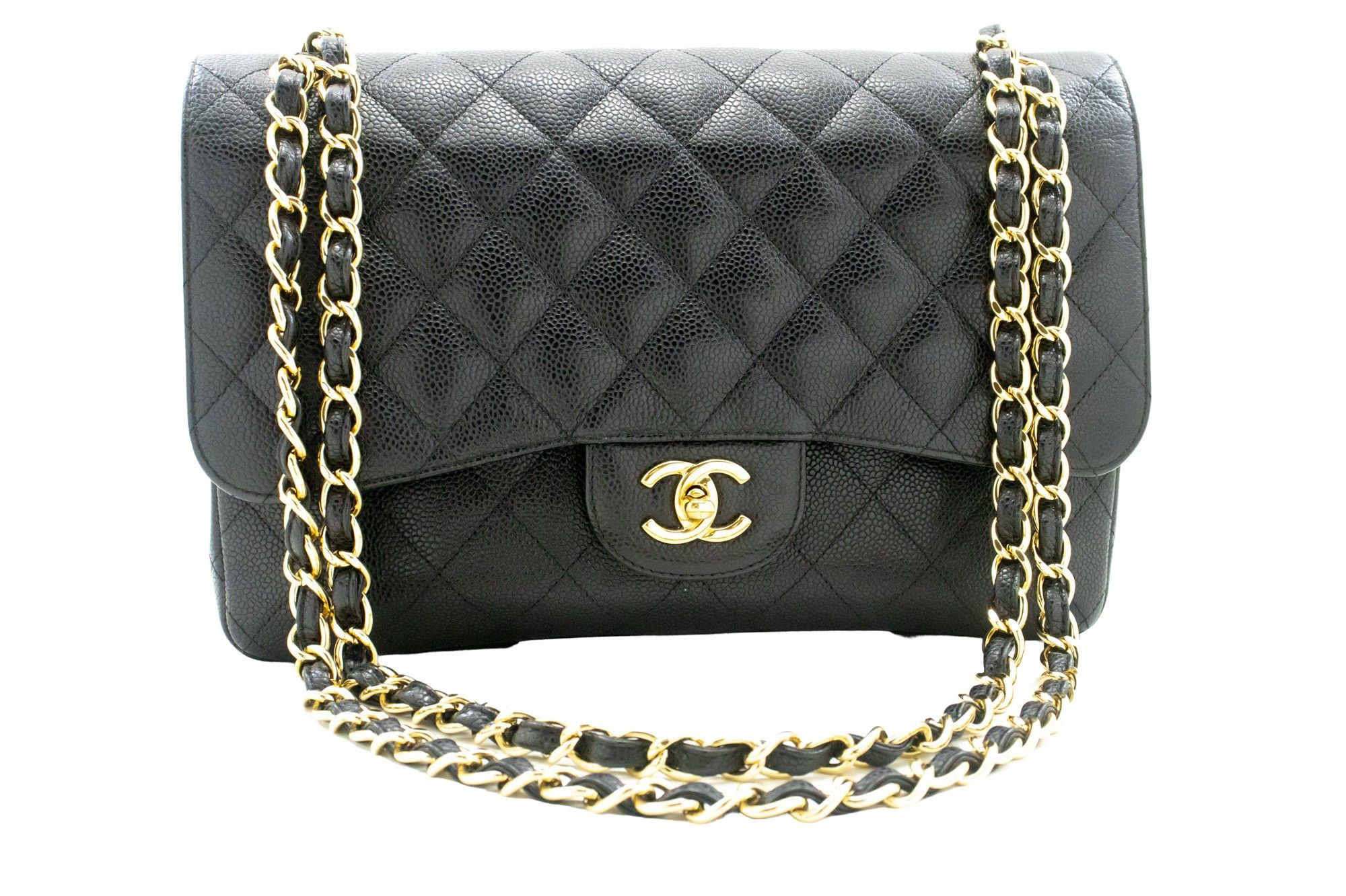 Chanel Timeless/Classique Black Leather Shoulder Bag (Pre-Owned) Size ONE SIZE - 1 Thumbnail