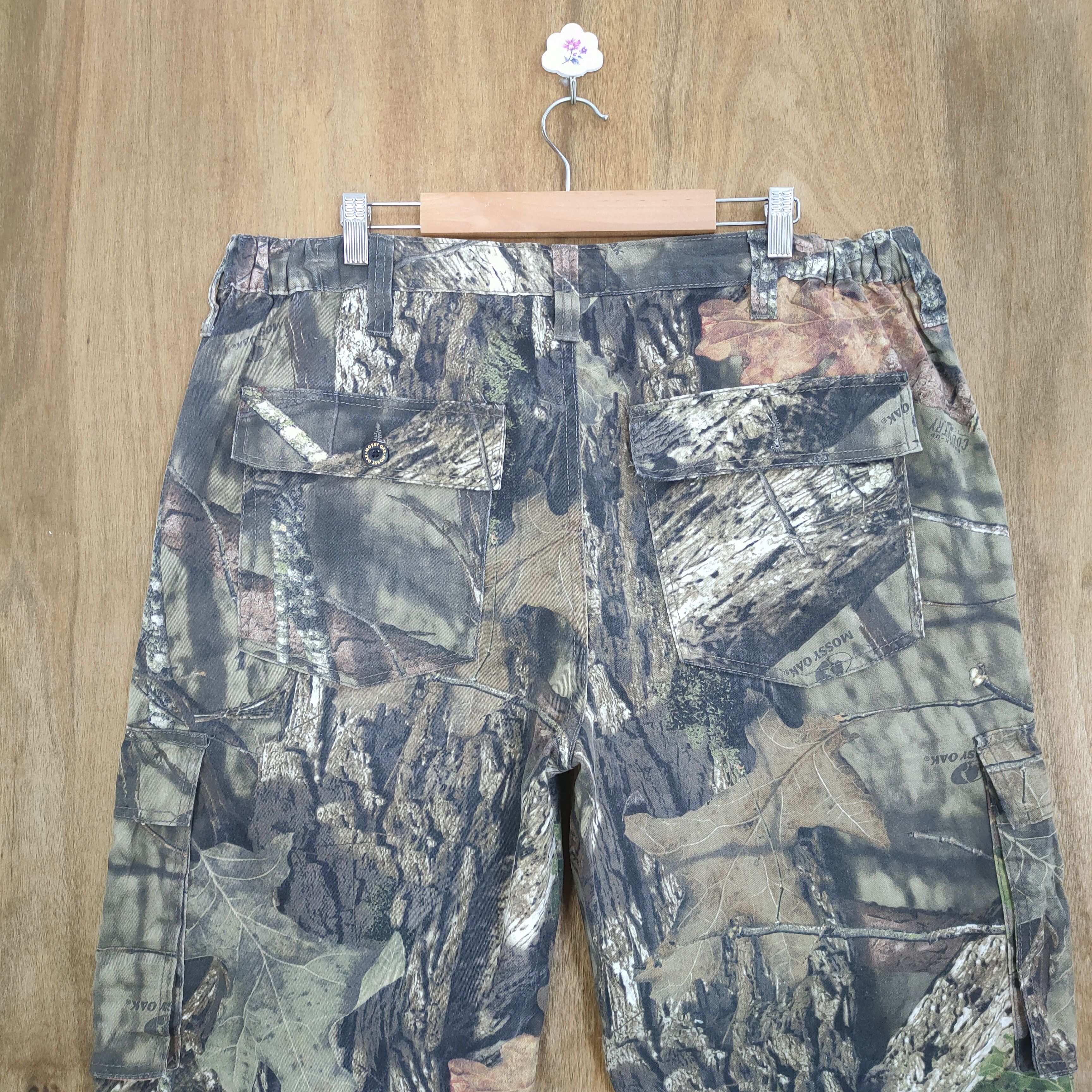 MOUSSY × Vintage VINTAGE MOSSY OAK REALTREE CAMO CARGO PANTS Size US 38 / EU 54 - 8 Thumbnail