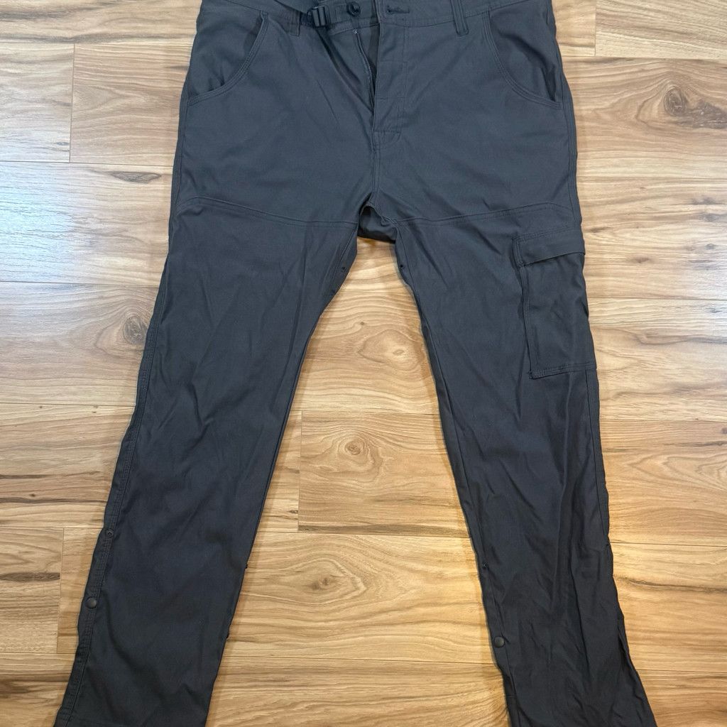 Other prAna Men’s Slim Fit Hiking Pants 34x30 Gray Size US 34 / EU 50 - 3 Thumbnail