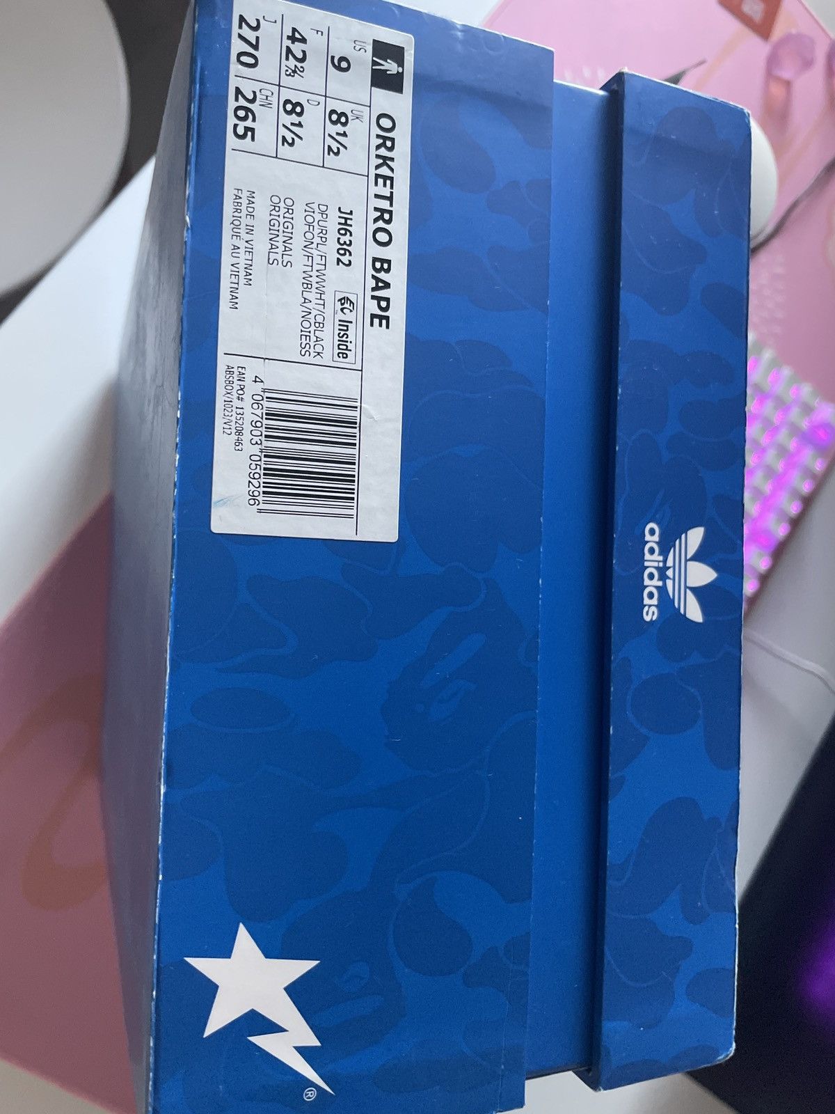 Adidas × Bape Adidas Orketro x BAPE Size US 9 / EU 42 - 10 Thumbnail