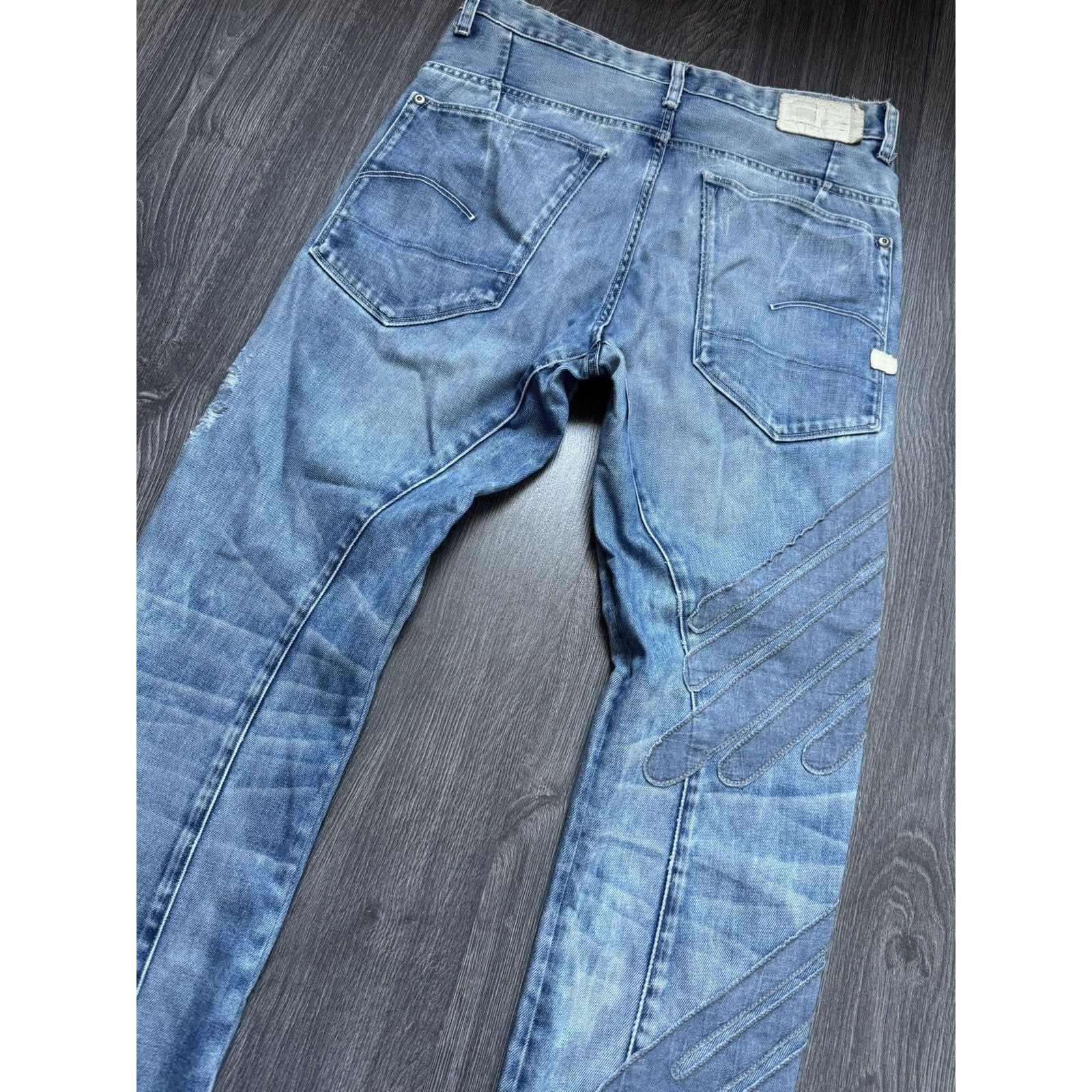 G-Star × Pharrell × Vintage Vintage G star Pharell Wiliams for G-Star Denim Pants Size US 33 - 10 Thumbnail