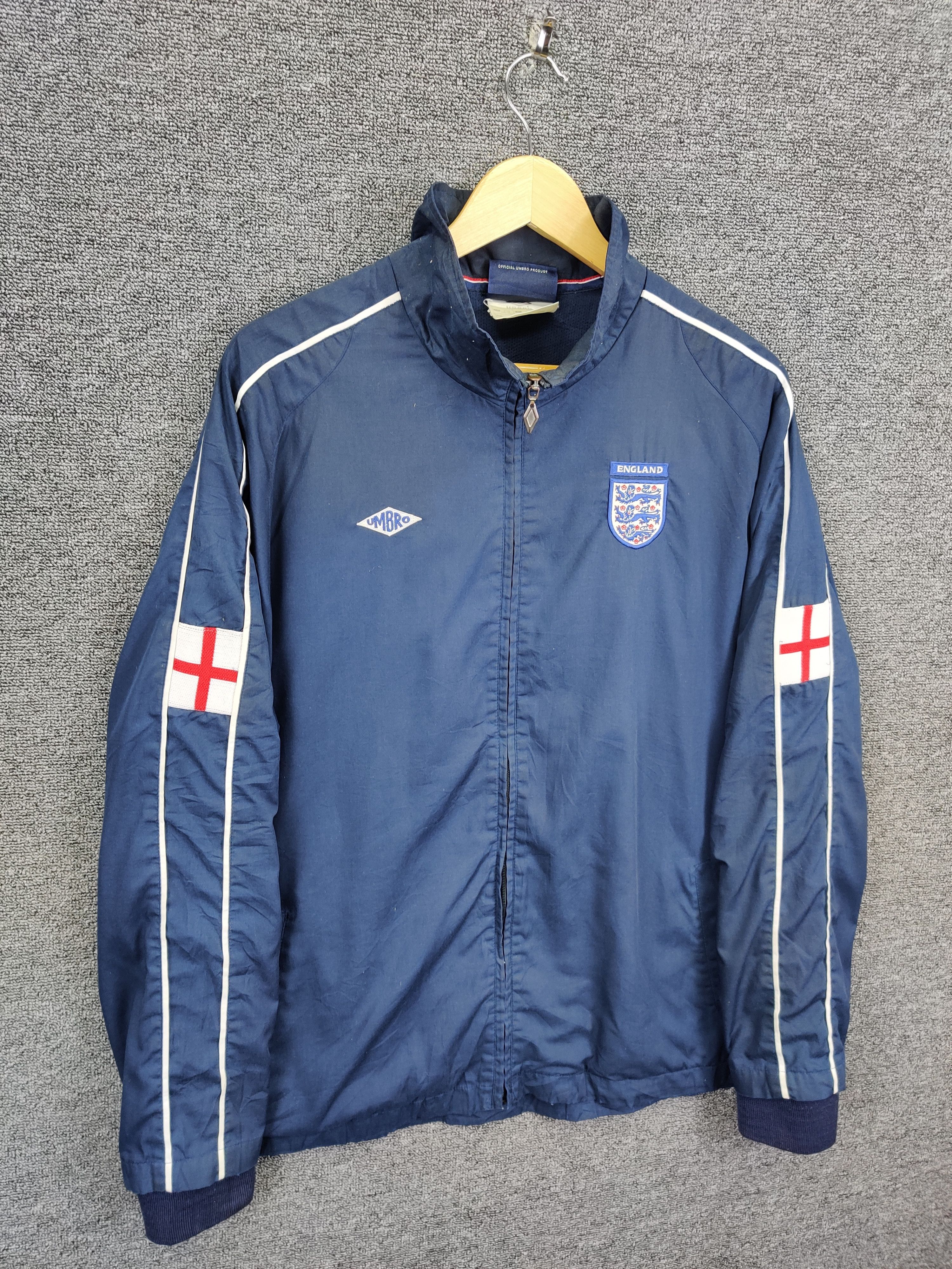 Umbro Vintagen Umbro x England Football Winbreaker Light Jacket Size US L / EU 52-54 / 3 - 5 Thumbnail