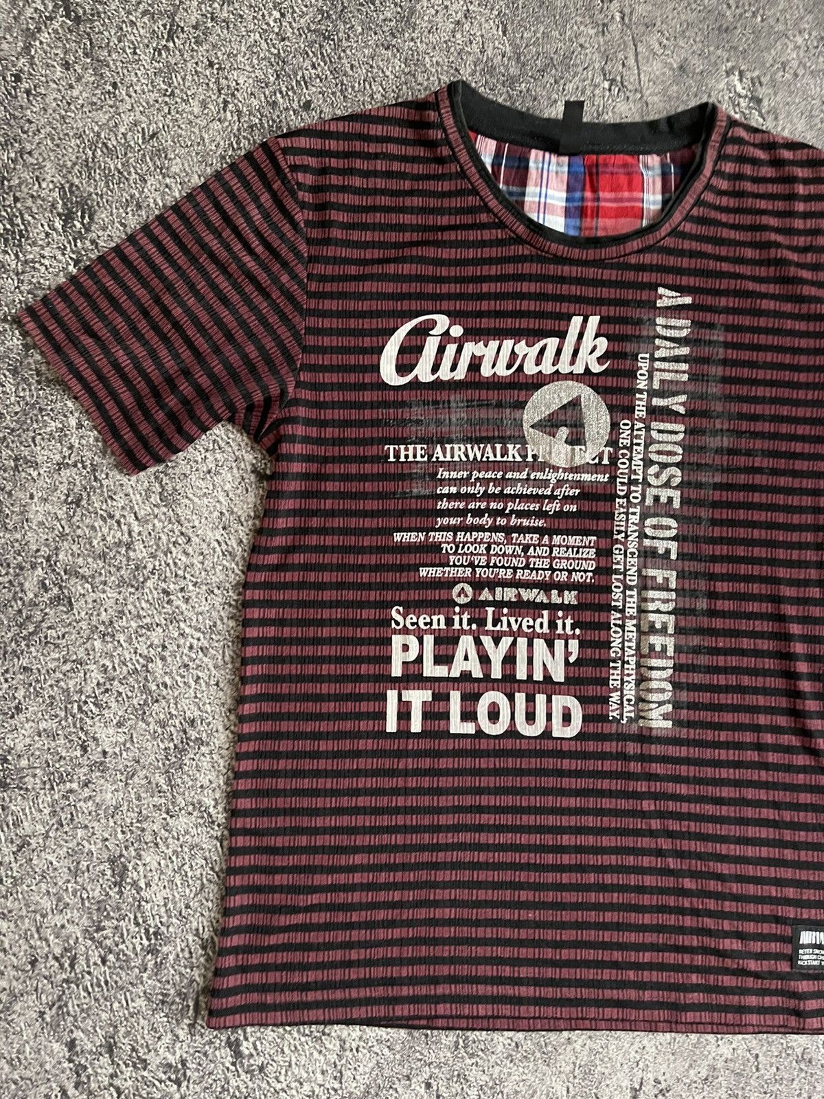 Airwalk Air walk ifsixwasnine y2k stripe tshirt Size US L / EU 52-54 / 3 - 2 Thumbnail