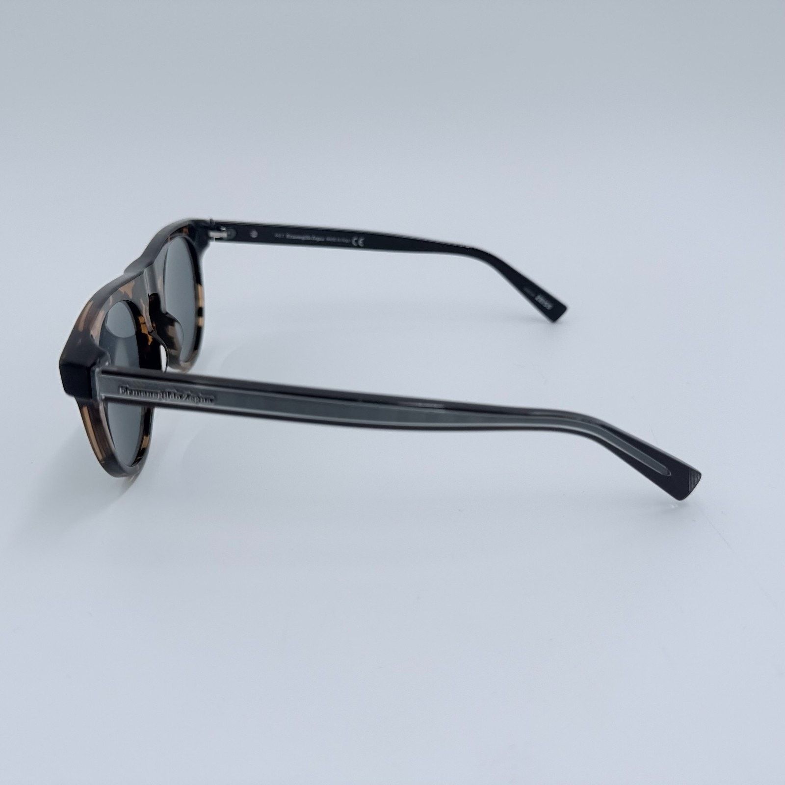 Ermenegildo Zegna NEW Ermenegildo Zegna EZ0095 55V Tortoise Sunglasses w/Case Size ONE SIZE - 4 Thumbnail