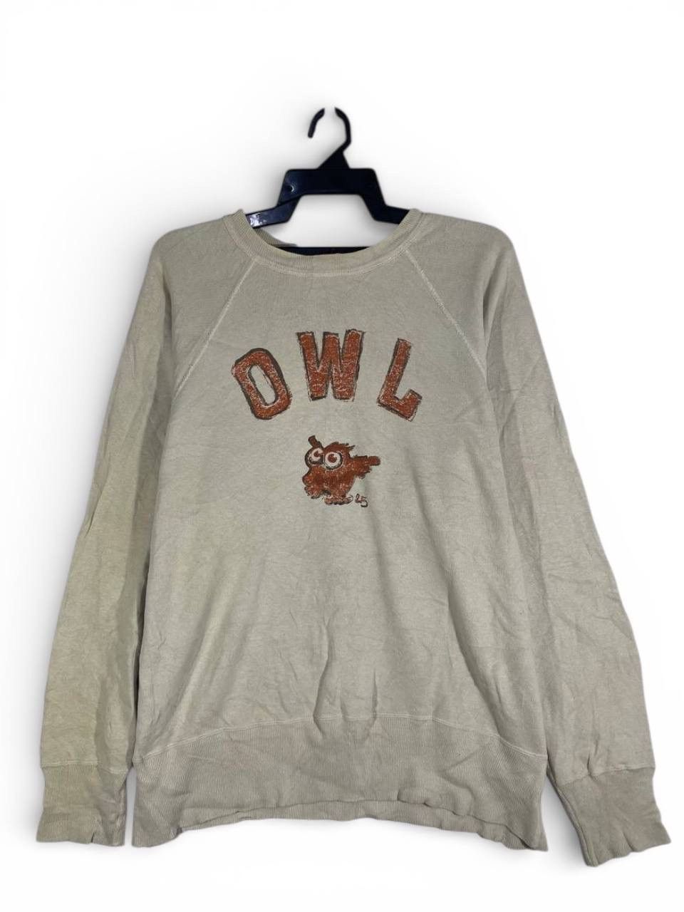 45rpm Vintage 45rpm japanese brand owl sweatshirt jumper size L Size US L / EU 52-54 / 3 - 1 Thumbnail