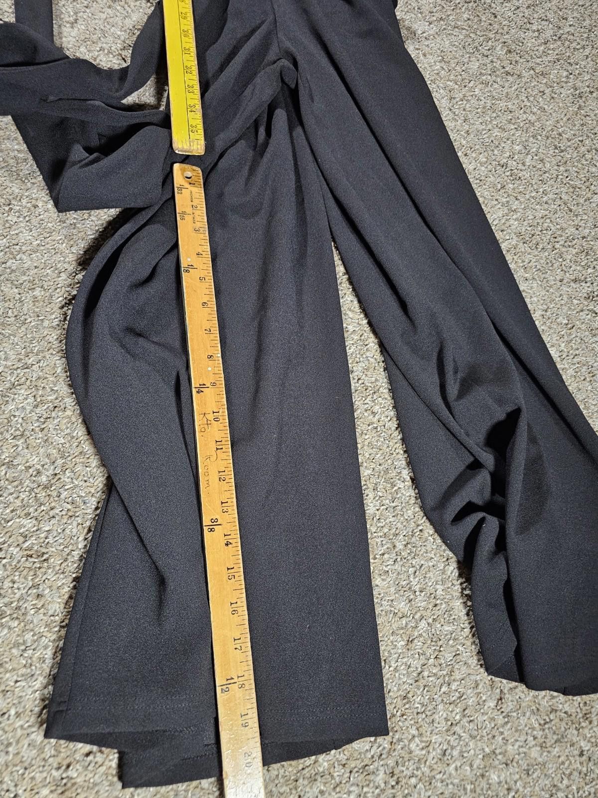 Homespun Knitwear Knitee L US 12-14 Black Pant Suit Size L / US 10 / IT 46 - 4 Thumbnail