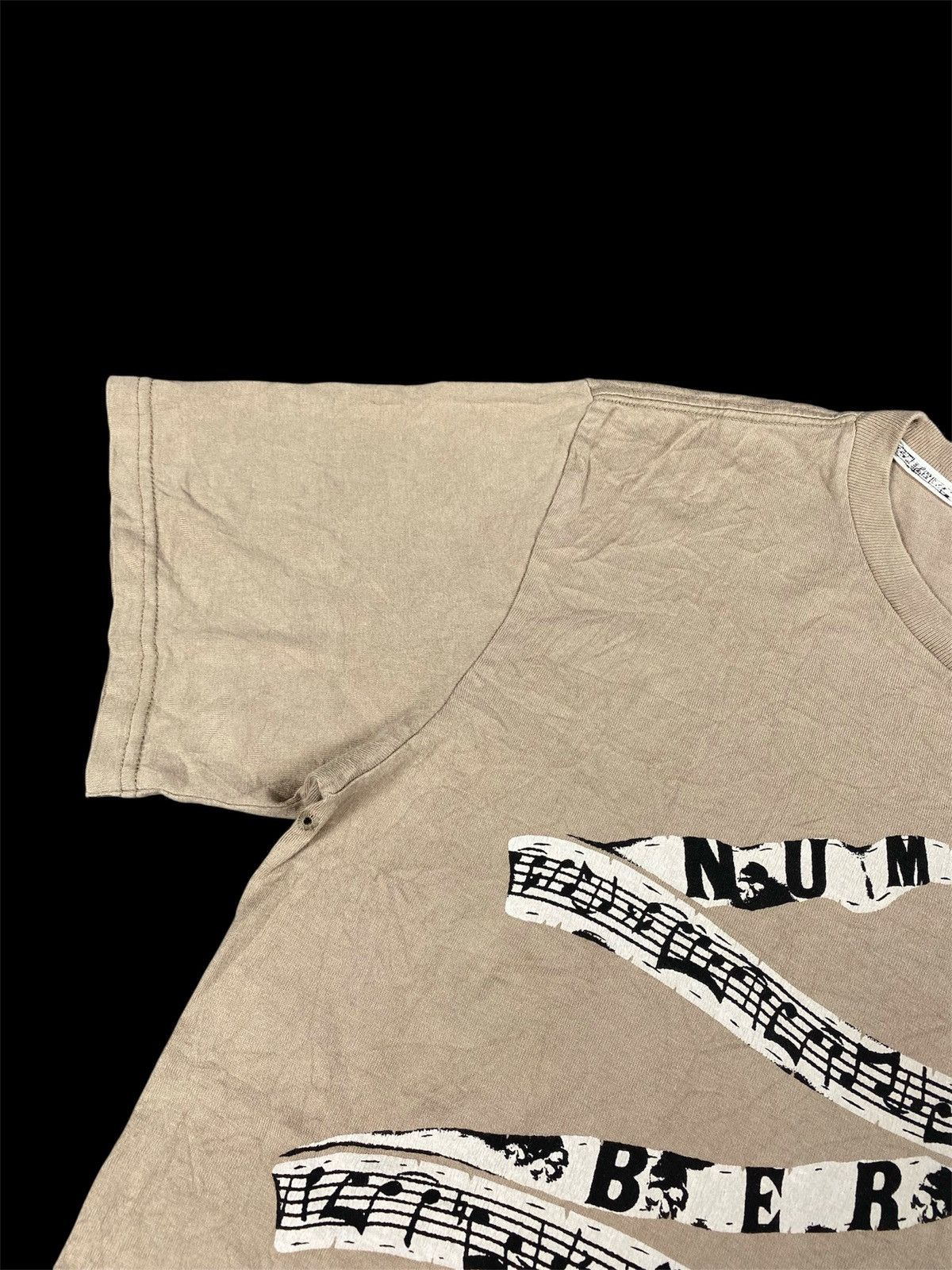 Number (N)ine Number Nine Musical Note T-Shirt Size US S / EU 44-46 / 1 - 6 Thumbnail