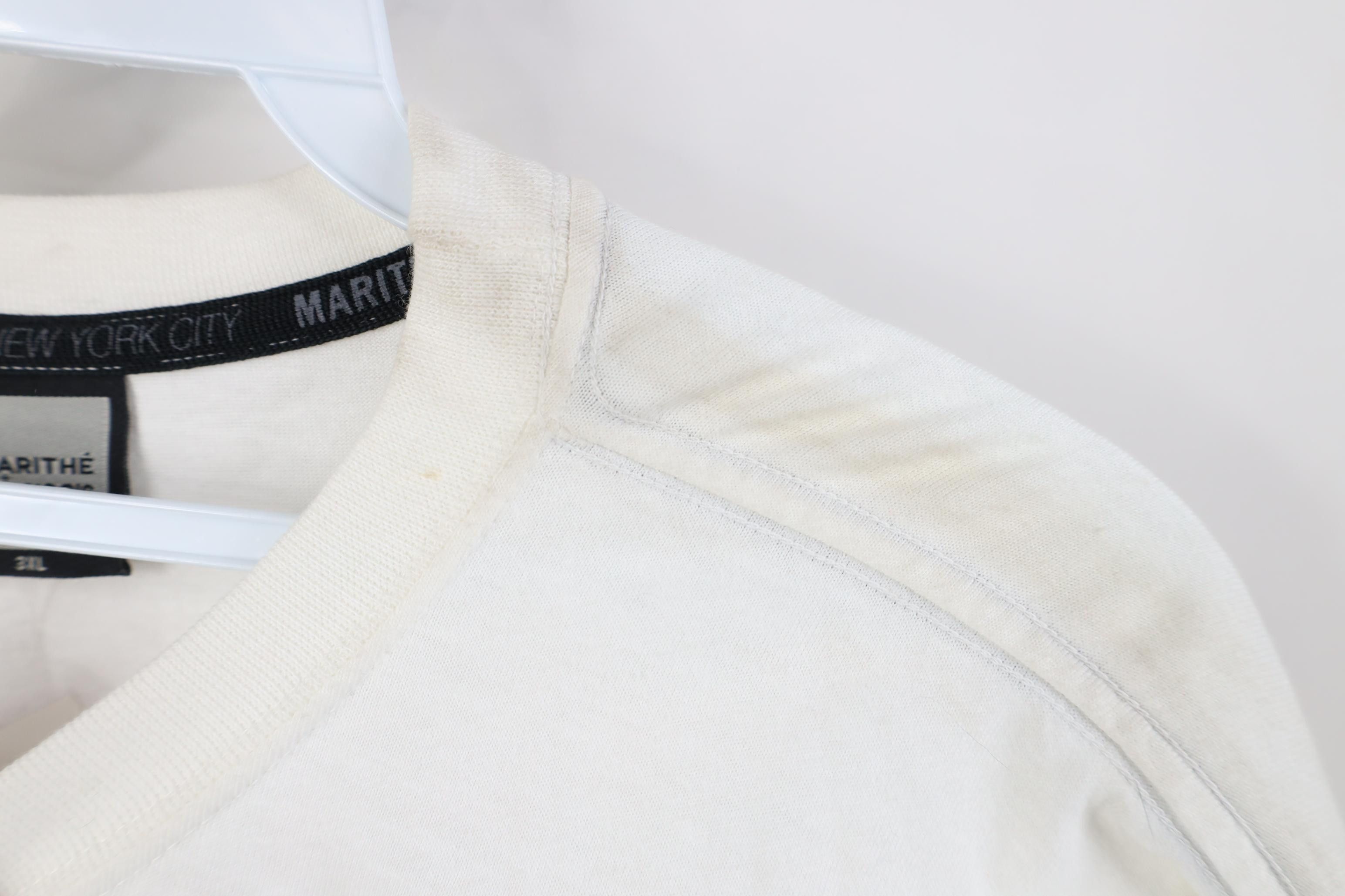 Marithe + Francois Girbaud Deadstock Vintage 90s Marithe Francois Girbaud Chain T-Shirt Size US XXL / EU 58 / 5 - 8 Thumbnail
