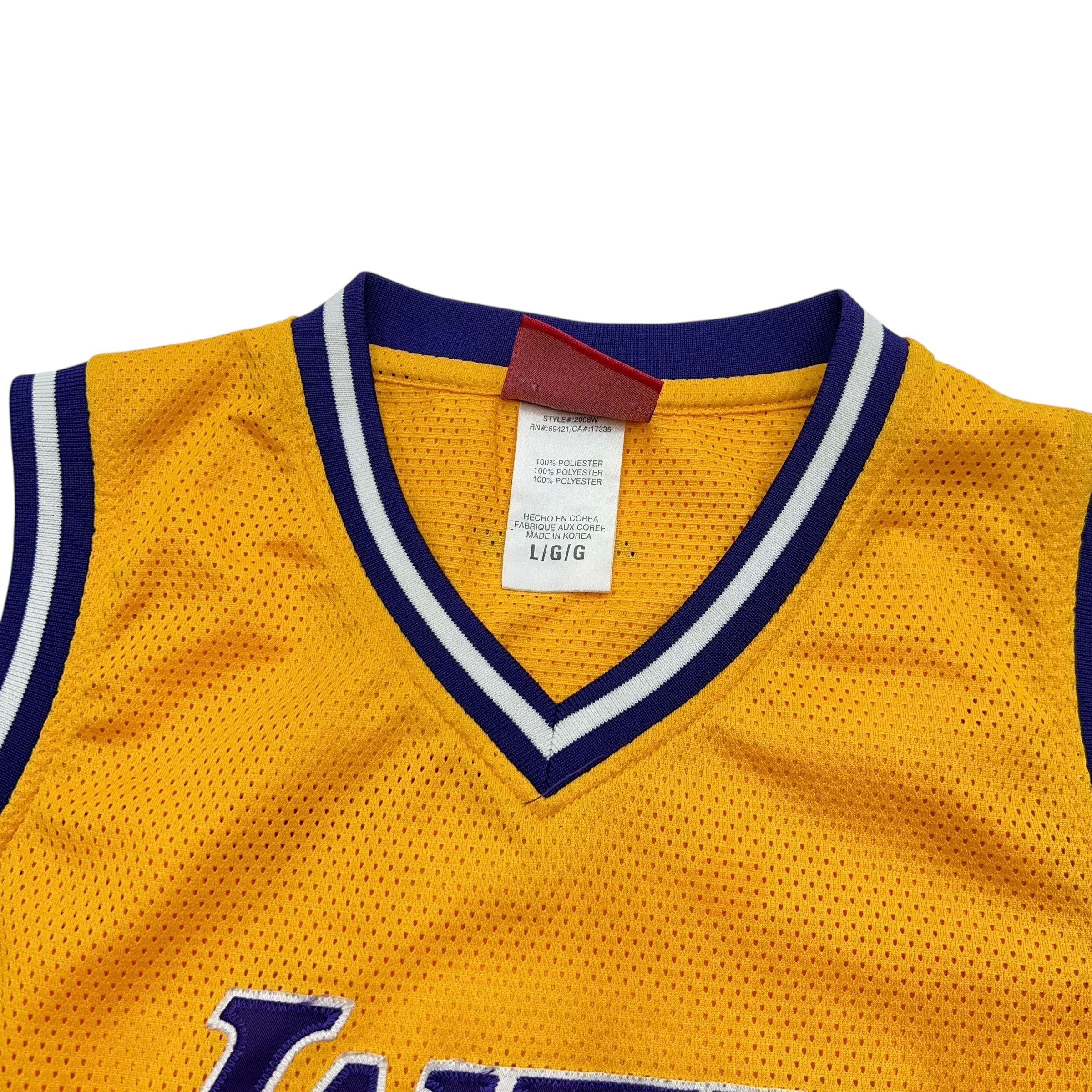 NBA × Reebok × Vintage Kobe Bryant Lakers NBA Reebok Women Dresses Jersey Size L / US 10 / IT 46 - 8 Thumbnail