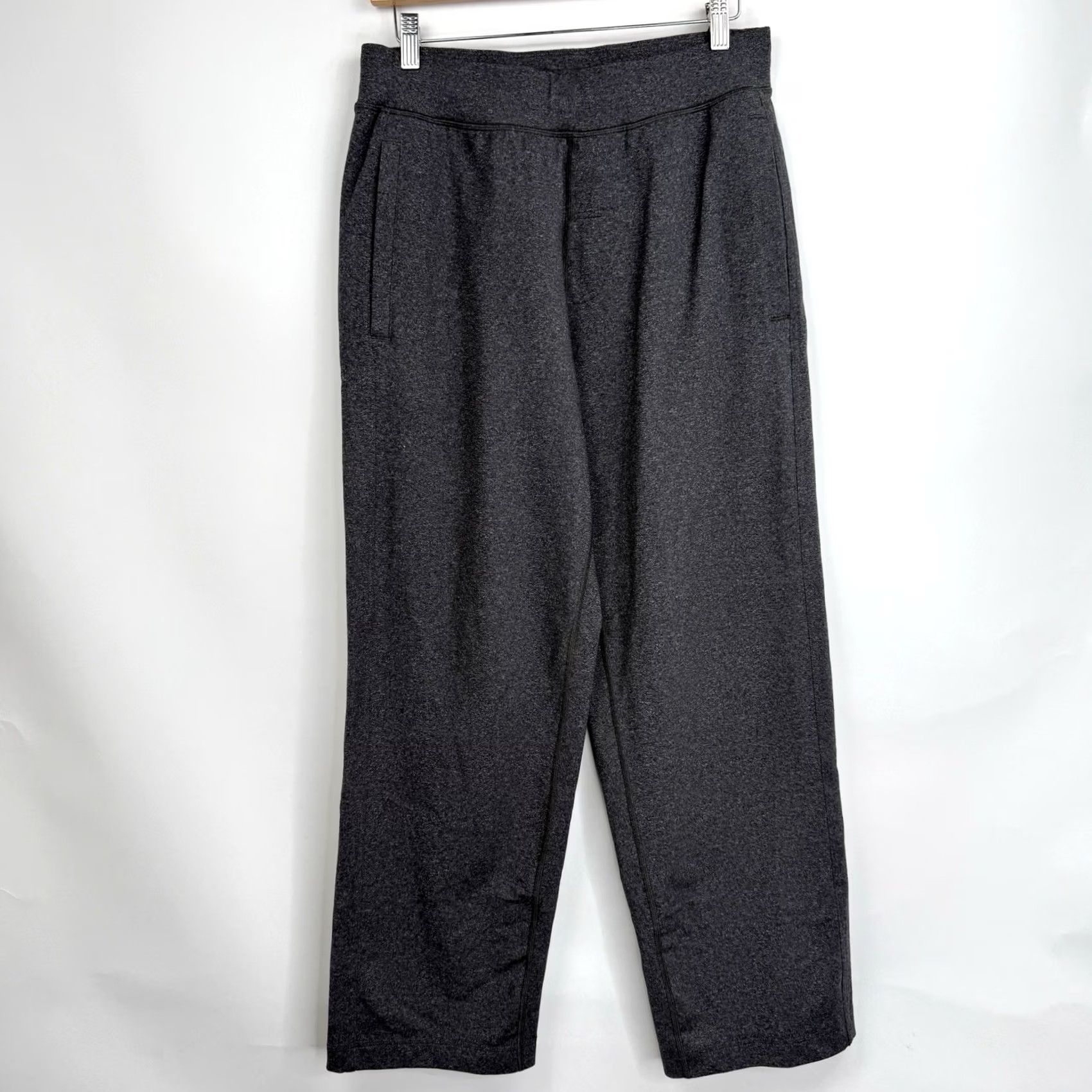 Lululemon Lululemon Kung Fu Pant Mens Medium Straight Leg Relaxed Fit Gray Gym Size US 31 - 2 Thumbnail