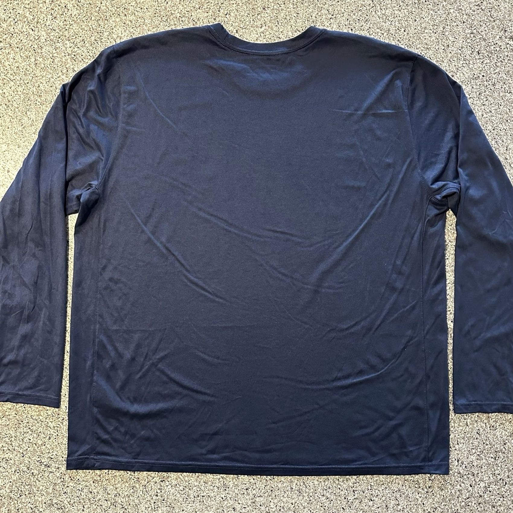 Nike Nike Dri-Fit Michigan Wolverines Training LS Shirt Mens 2XL Blue Logo Football Top Size US XXL / EU 58 / 5 - 8 Thumbnail