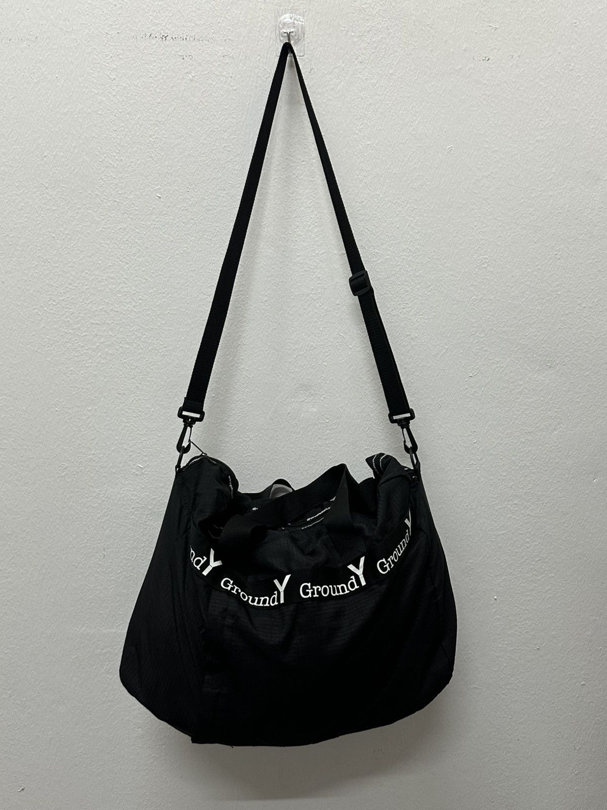 Ground Y GroundY x Yohji Yamamoto Travel/Crossbody Nylon Bag Size ONE SIZE - 13 Thumbnail