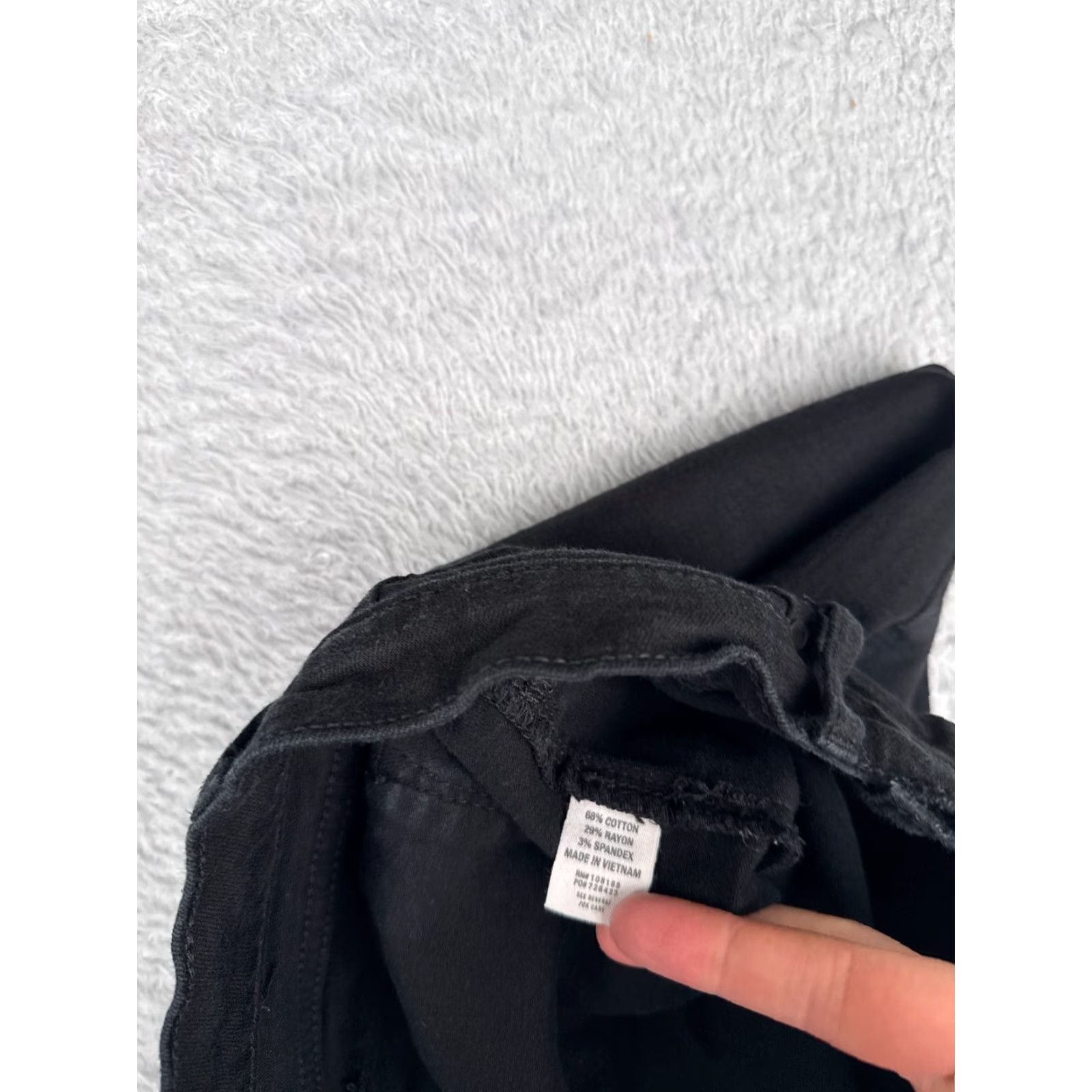 Rsq RSQ Jeans Juniors Black Denim Skinny Low Rise 5 26x27 5-Pocket Design Cotton Blend Medium Wash Jeans Womens Girls Size 27" / US 4 / IT 40 - 7 Thumbnail
