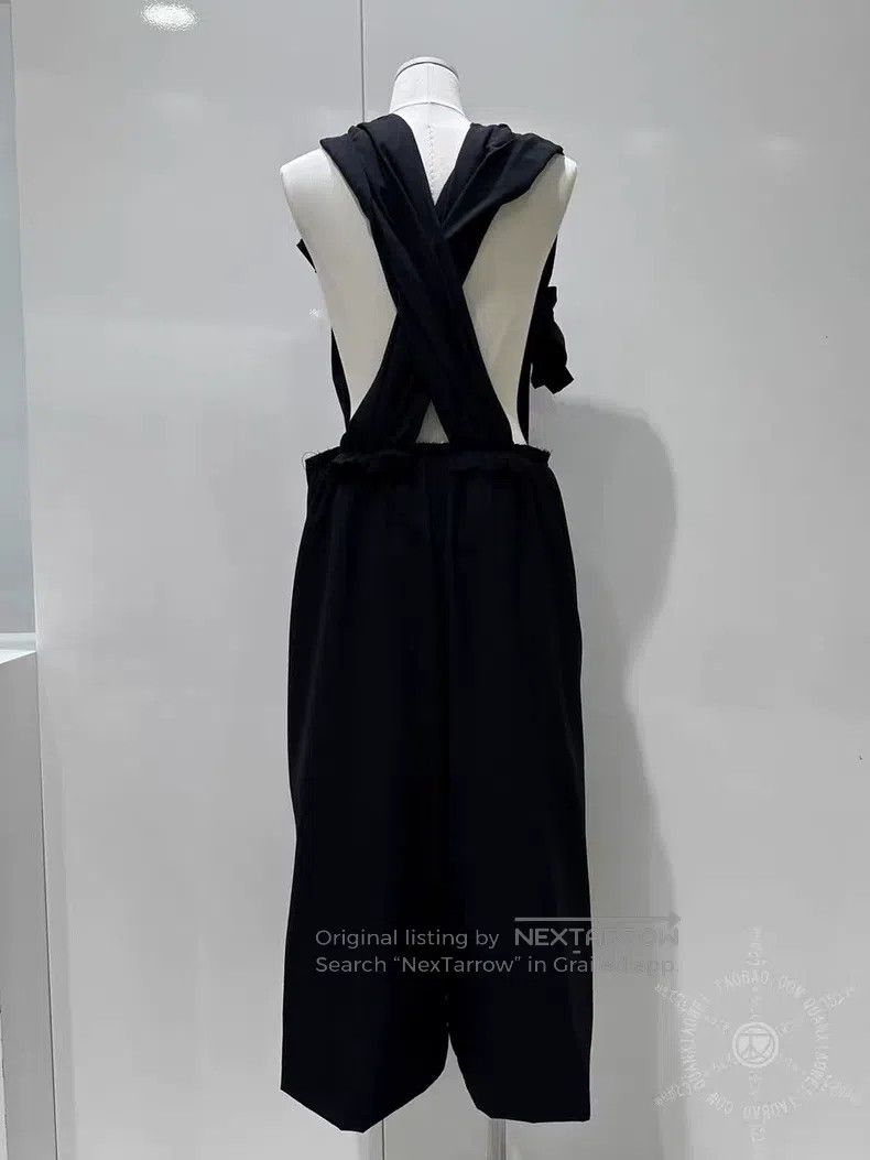 Comme des Garcons Comme Des Garcons Wool Black Bow Tie Overall Suspender Pan Size M / US 6-8 / IT 42-44 - 4 Thumbnail