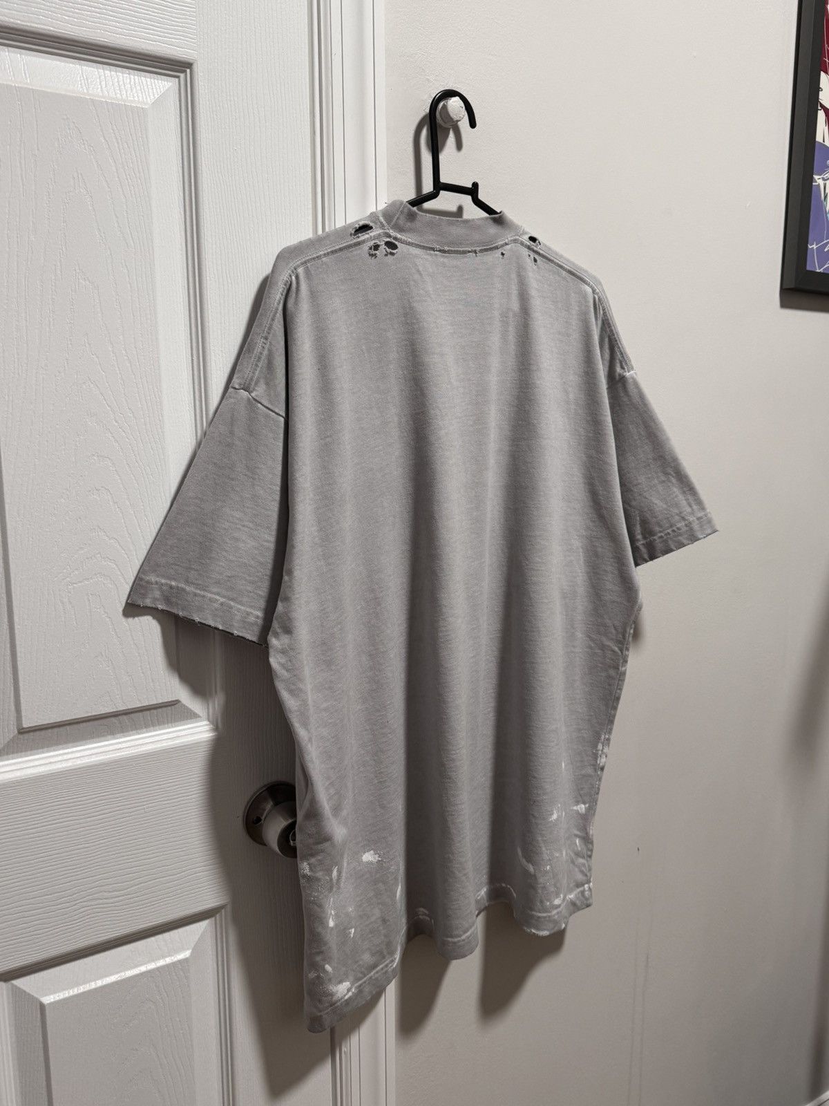 Balenciaga Balenciaga 2021 Rock Metal Logo T Shirt Size US S / EU 44-46 / 1 - 2 Thumbnail