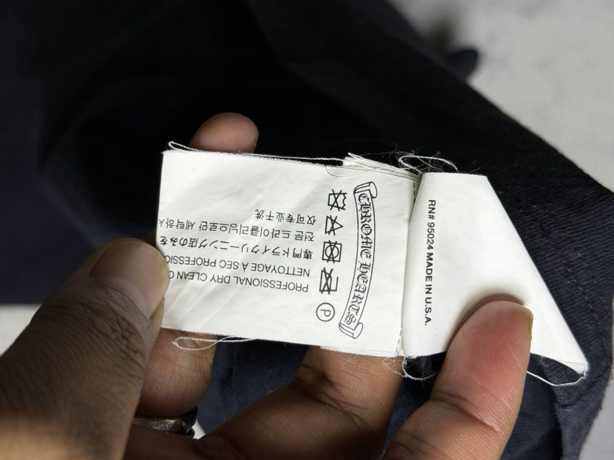 Chrome Hearts Chrome Hearts Leather Cross Patch Pocket Tee Size US L / EU 52-54 / 3 - 11 Thumbnail