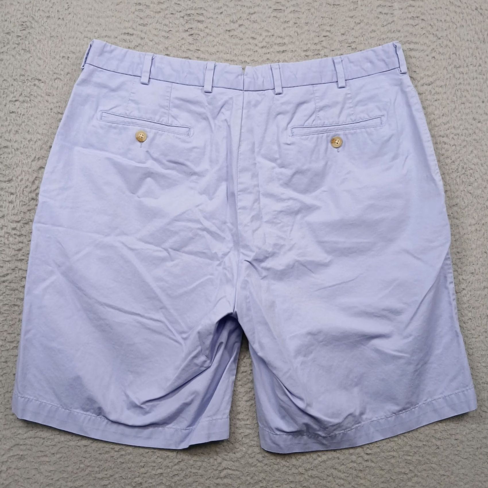 Peter Millar VINTAGE Peter Millar Cotton Flat Front Shorts 36 Lavender EUC Size US 36 / EU 52 - 3 Thumbnail