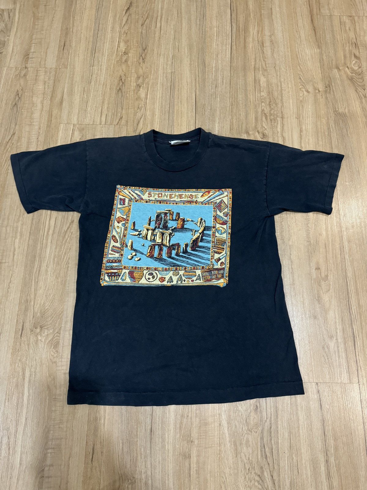 Band Tees × Vintage VINTAGE STONEHENGE TSHIRT Size US M / EU 48-50 / 2 - 1 Thumbnail
