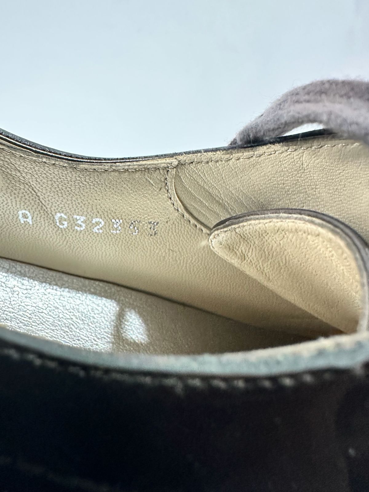 Chanel Chanel Cream/Grey Patent Leather CC Oxford Sneakers 37 EU Size US 7 / IT 37 - 6 Thumbnail