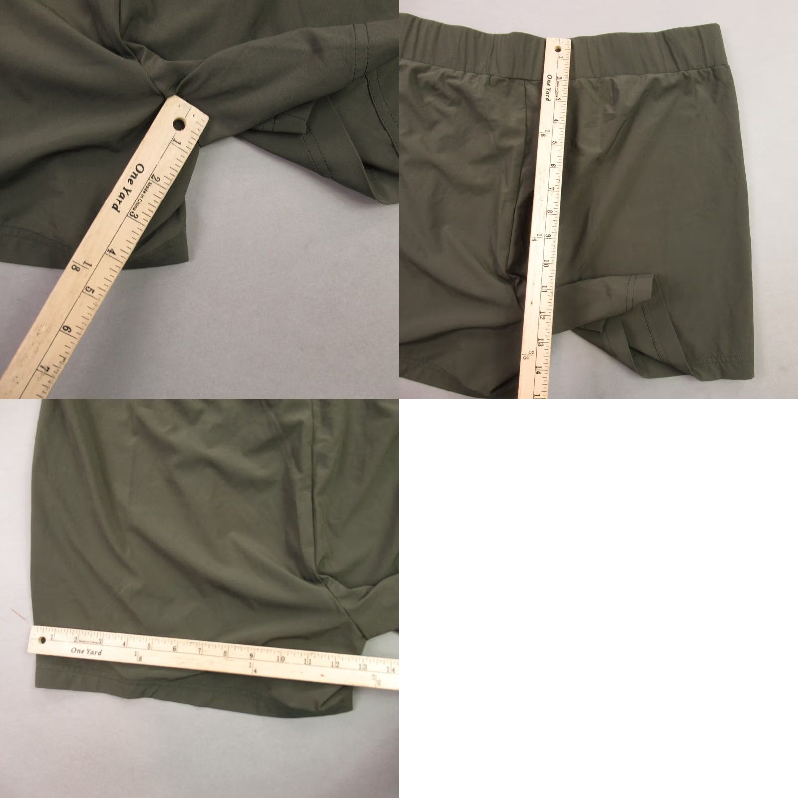 J. Jill J Jill Shorts Womens Large Petite Lightweight Outdoors Chino Pockets Brown Size 36" / US 14 / IT 50 - 8 Thumbnail