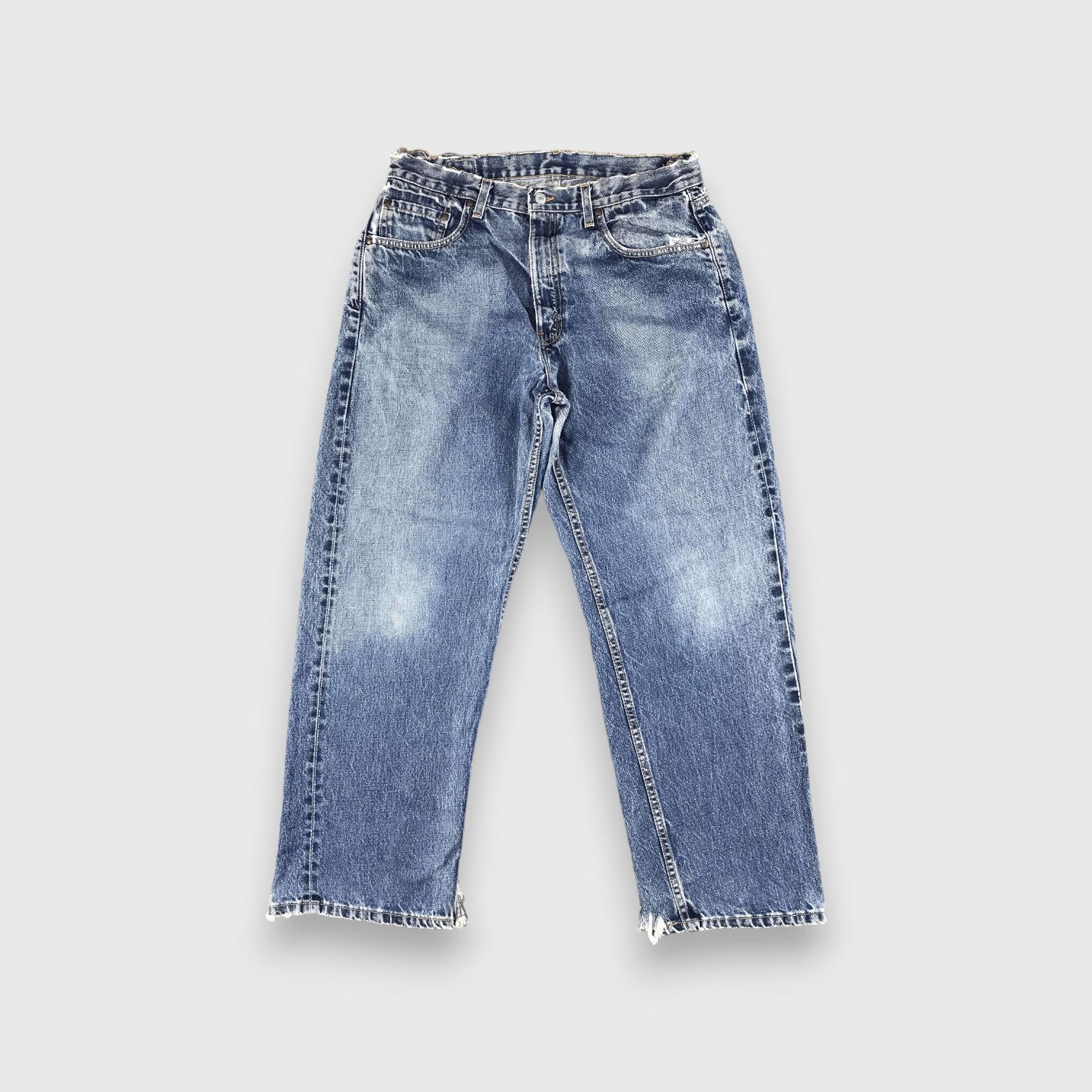 Levi's 90s Vintage Blue Wash Levis RedTab Jeans-J2348 Size US 35 - 1 Thumbnail
