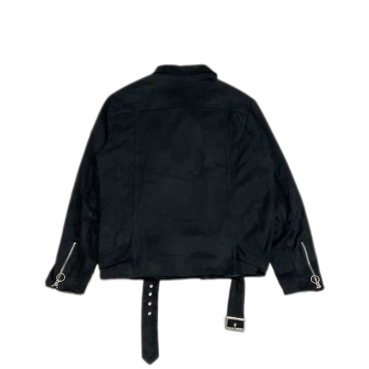 Hysteric Glamour × Japanese Brand × Seditionaries 🔥Sick Y2K Arrange Bondage Jacket Diagonal Zipper Punk Size US L / EU 52-54 / 3 - 5 Thumbnail