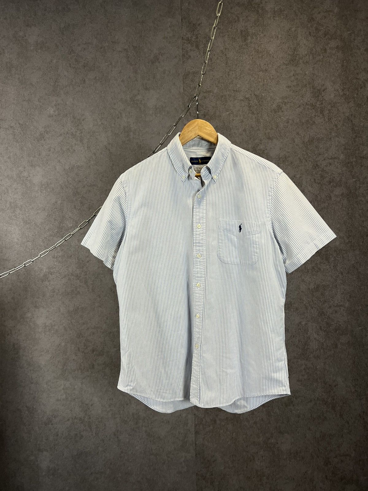 Polo Ralph Lauren Polo Ralph Lauren designer logo striped shirt Size US M / EU 48-50 / 2 - 1 Thumbnail