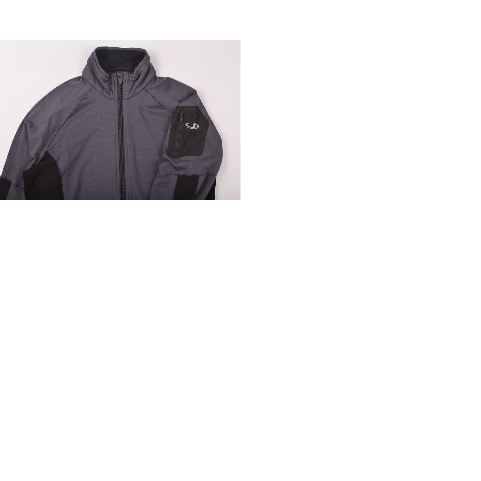 Icebreaker Icebreaker W Atom LS Full Zip Merino GT Top Sweater Woman L Gray N/A 101474002 Size L / US 10 / IT 46 - 9 Thumbnail