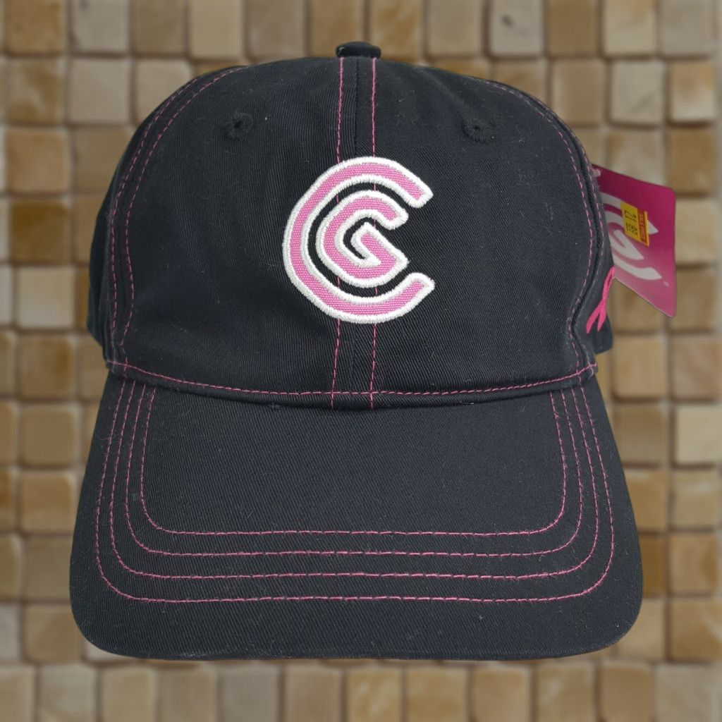 Vintage Cleveland Golf Snapback Adjustable Hat Black Outdoor Casual Baseball Sports Cap Mens Womens Size ONE SIZE - 1 Thumbnail