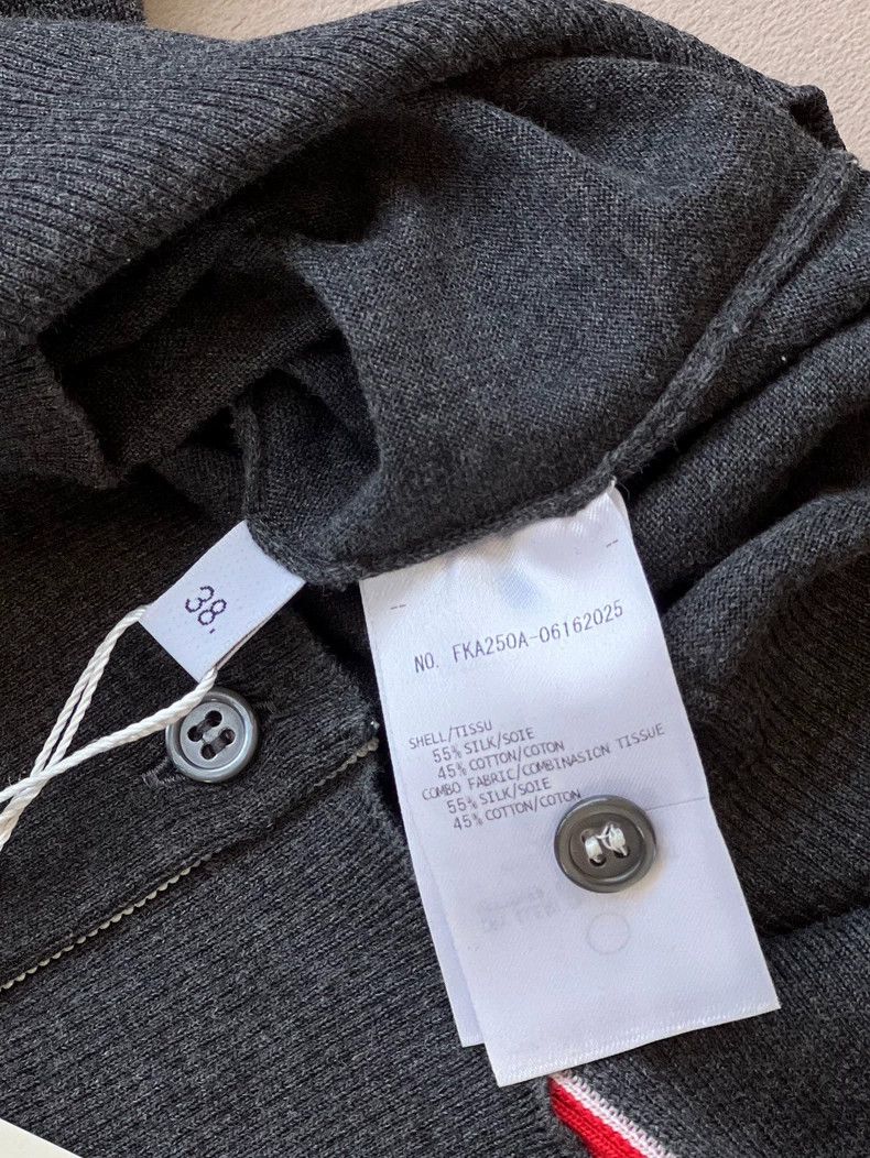 Thom Browne Thom Browne Cotton round neck short sleeves Size XS / US 0-2 / IT 36-38 - 5 Thumbnail
