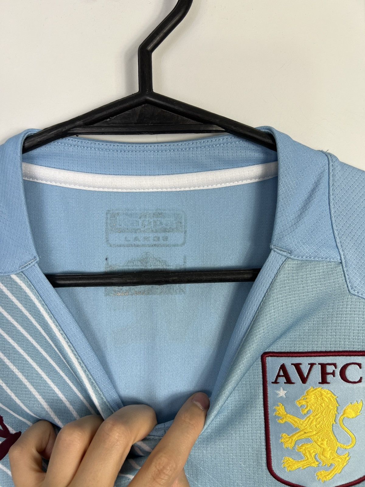 Kappa Kappa Aston Villa 2019/2020 Marvelous #11 Soccer Jersey Size US L / EU 52-54 / 3 - 4 Thumbnail