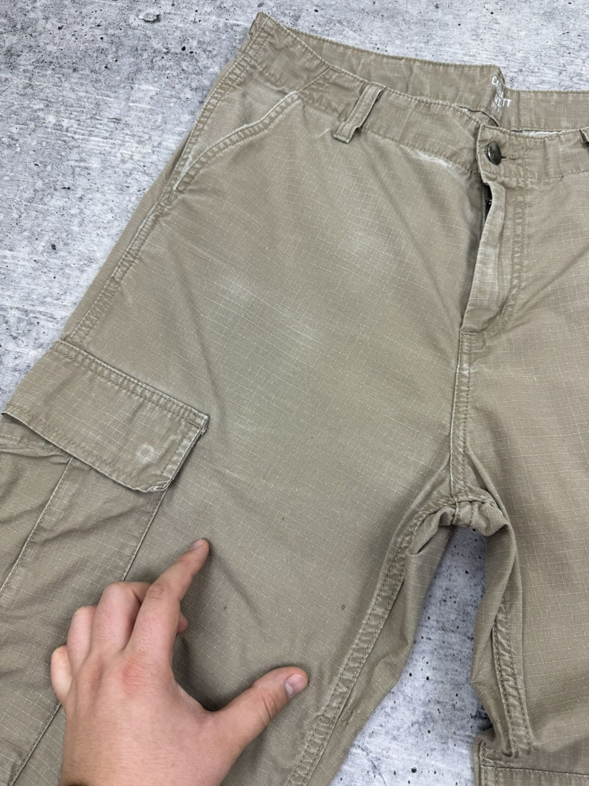 Carhartt Wip Vintage Carhartt WIP Regular Aviation Cargo Pants Trousers M Size US 32 / EU 48 - 9 Thumbnail