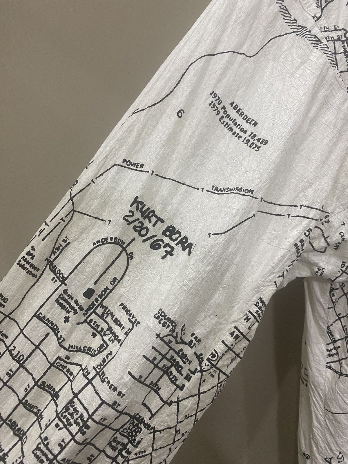 McGregor Rare Rags McGregor Blouson/World Map Kurt Cobain jacket Size US M / EU 48-50 / 2 - 7 Thumbnail