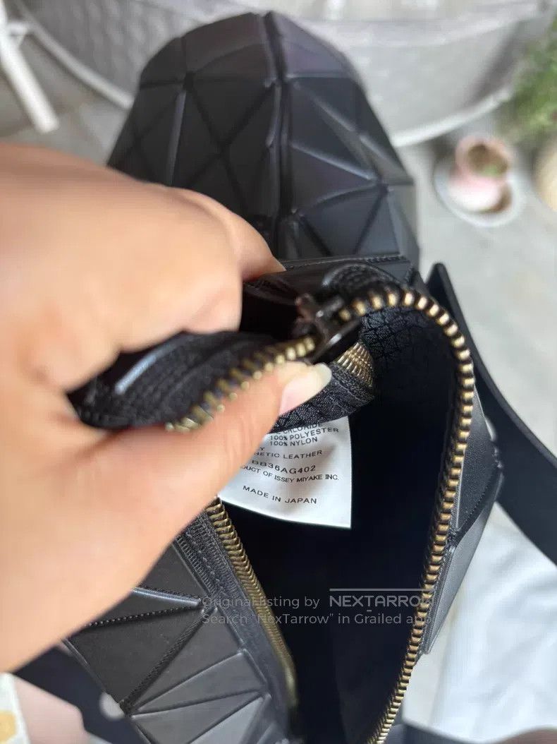 Issey Miyake Issey Miyake Rock Style Bag, Black Size ONE SIZE - 6 Thumbnail