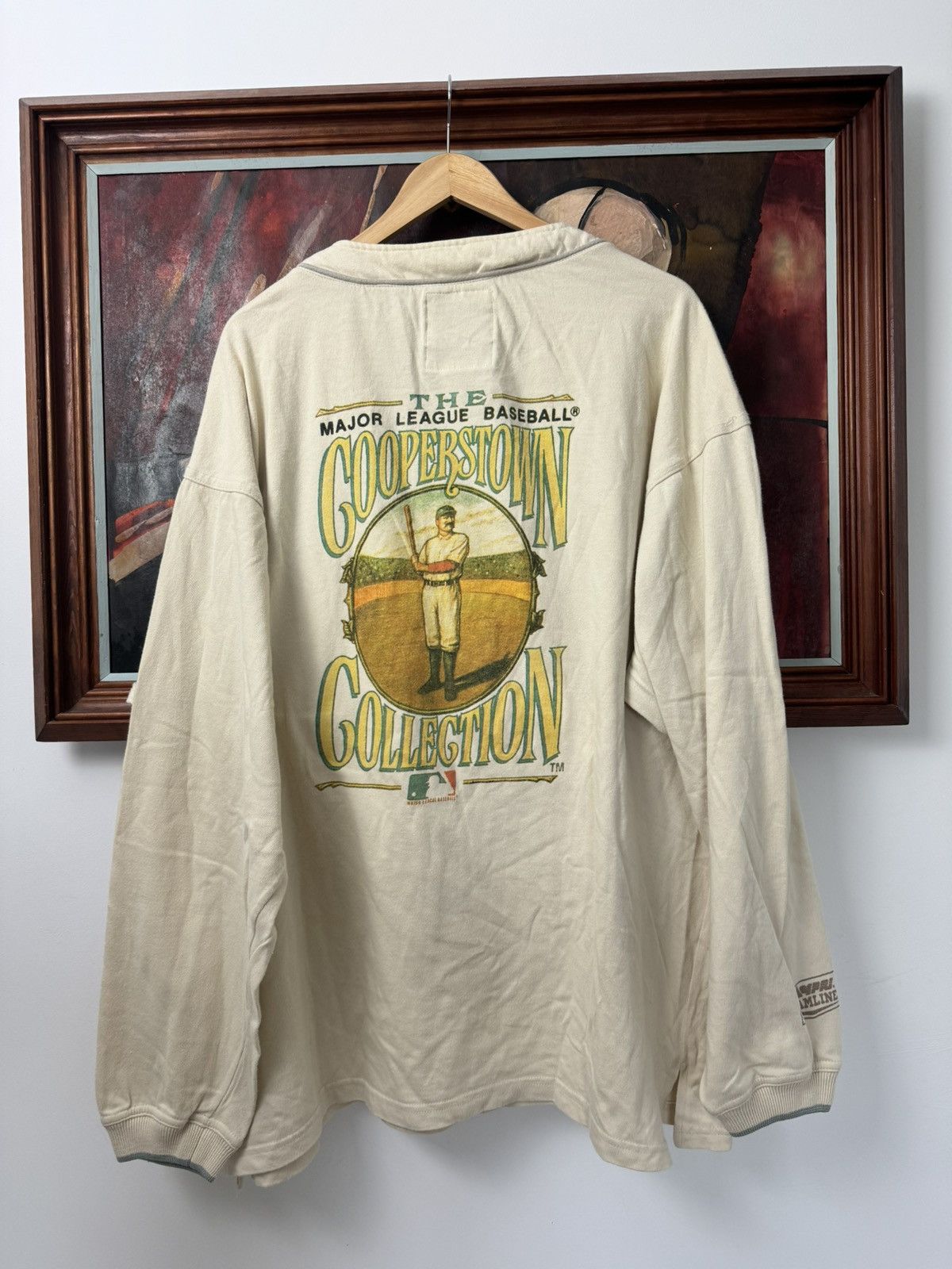 MLB Vintage 90s Cooperstown Collection MLB Baseball Jersey Rare Size US XL / EU 56 / 4 - 1 Thumbnail