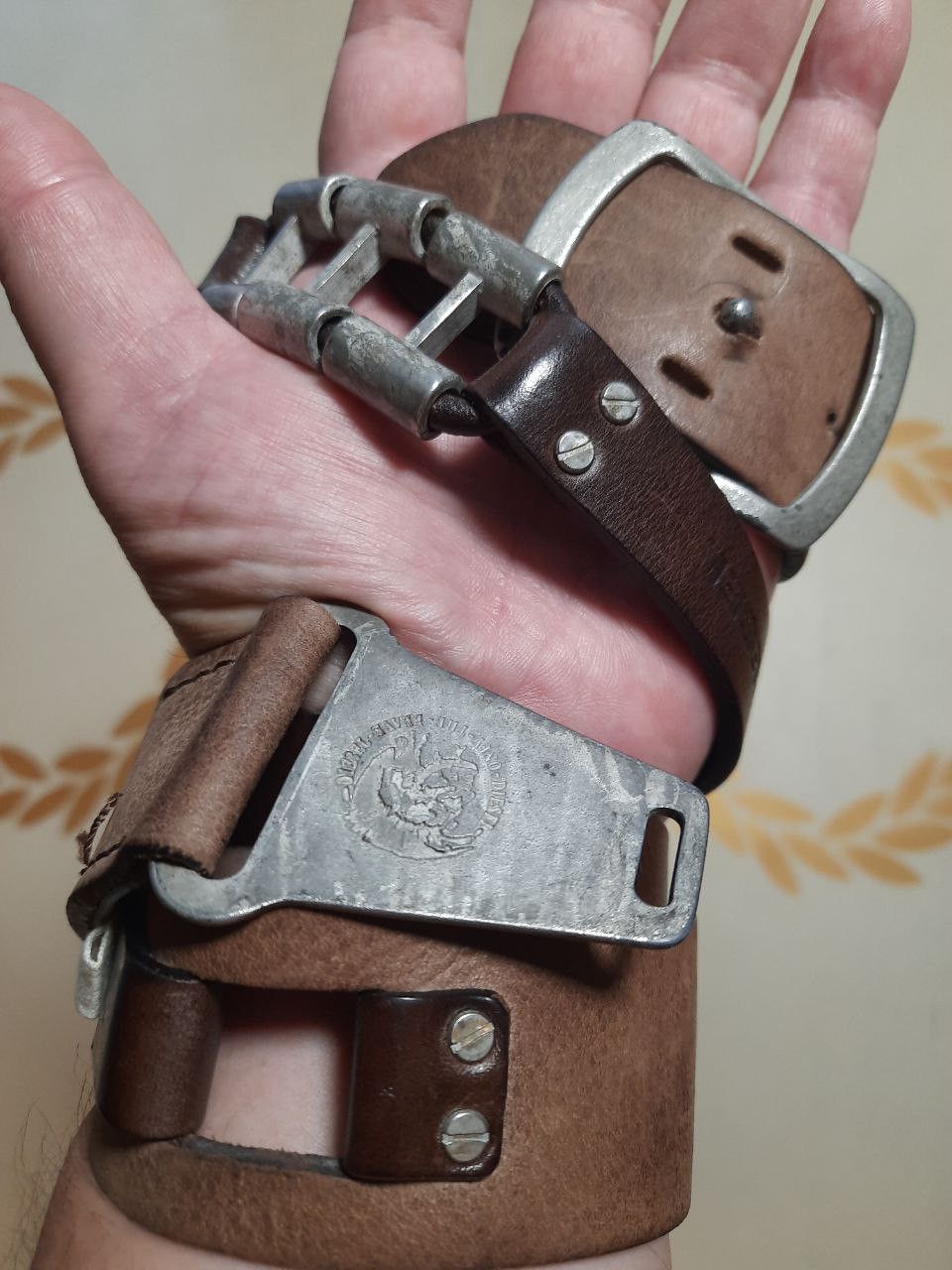 Diesel Diesel Leather Belt Vintage Size ONE SIZE - 2 Thumbnail