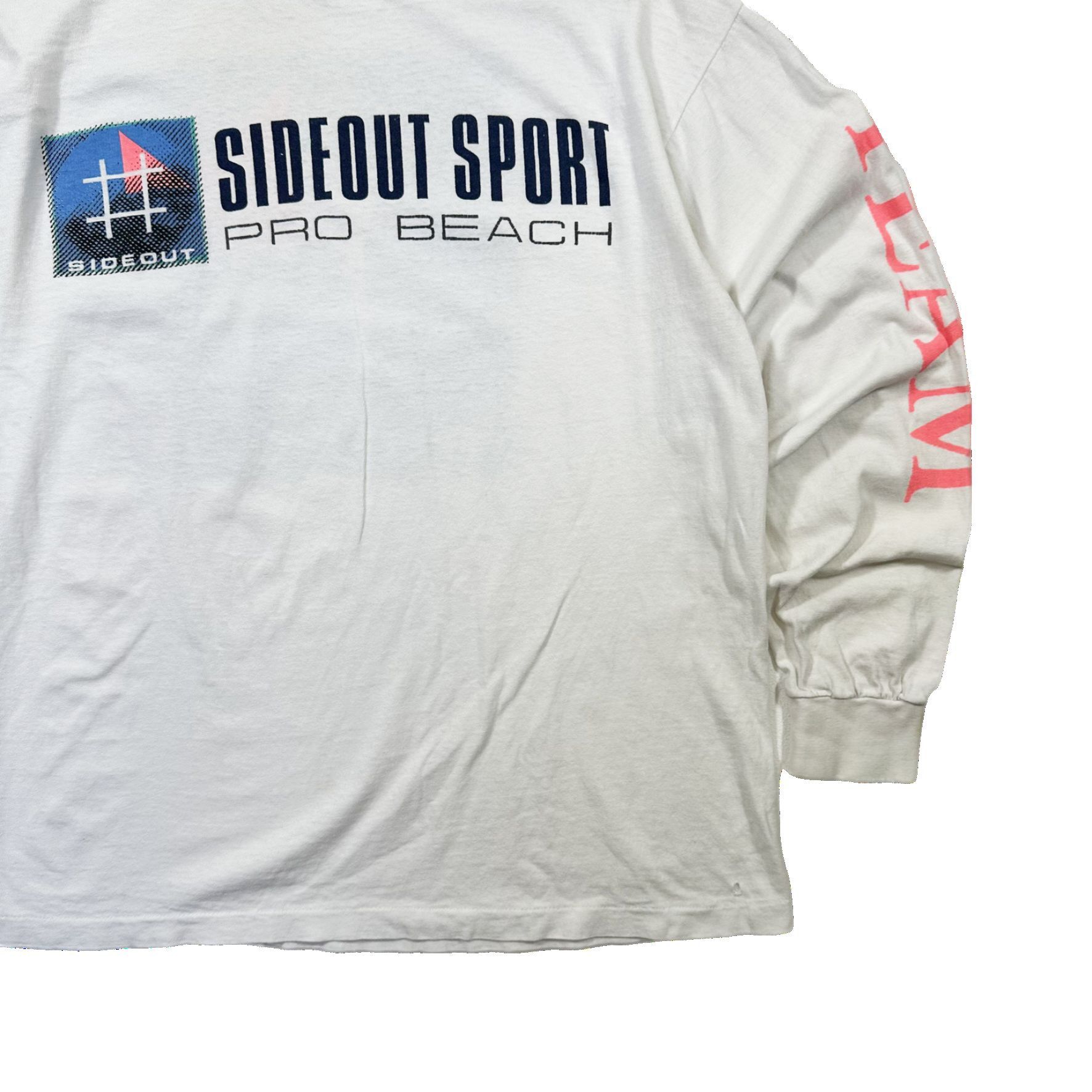 Vintage Vintage 90s Sideout Sport Pro Beach Graphic Long Sleeve Size US XL / EU 56 / 4 - 3 Thumbnail