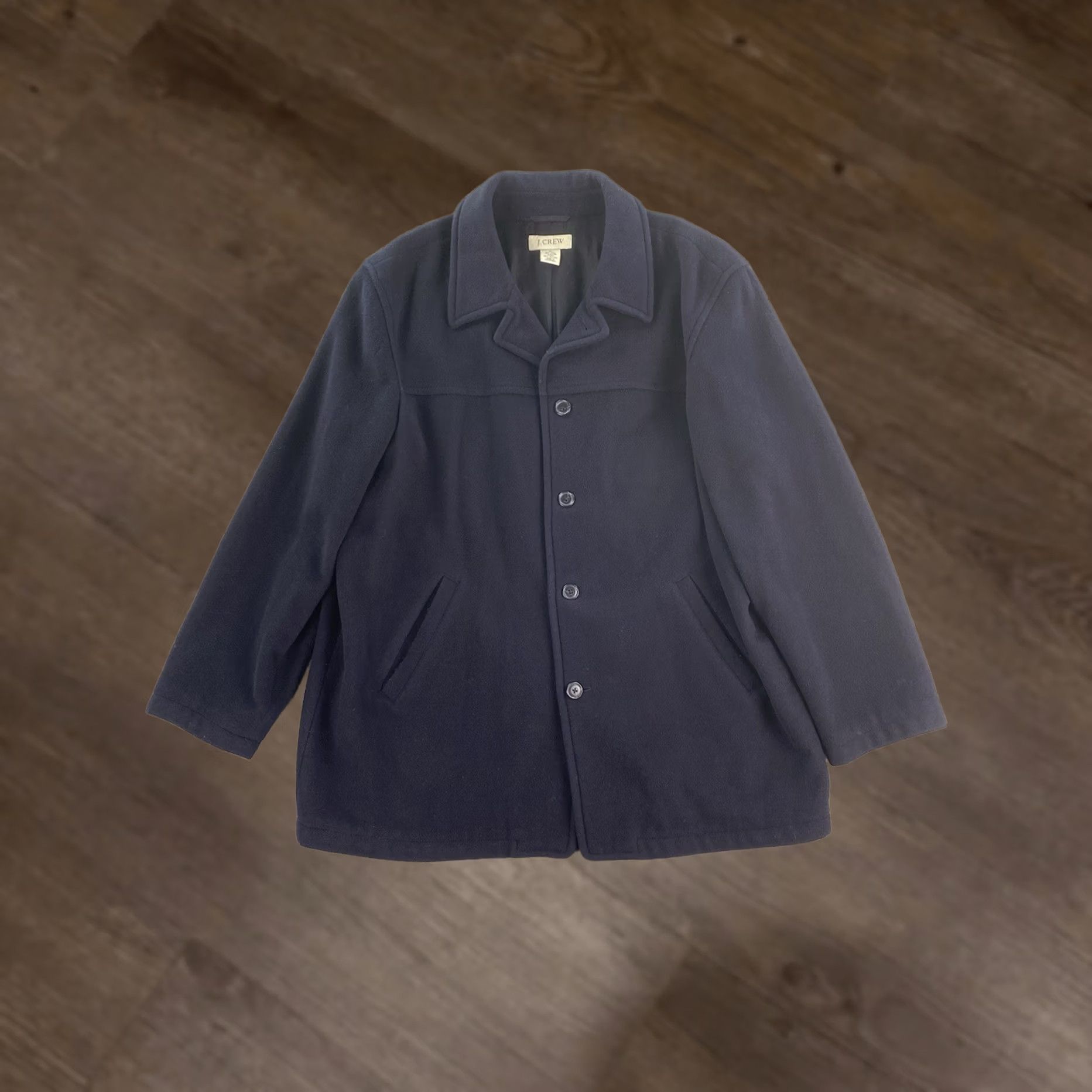 J.Crew J.Crew Always 1989 Brushed Cotton Side-Zip Two-Tone Anorak